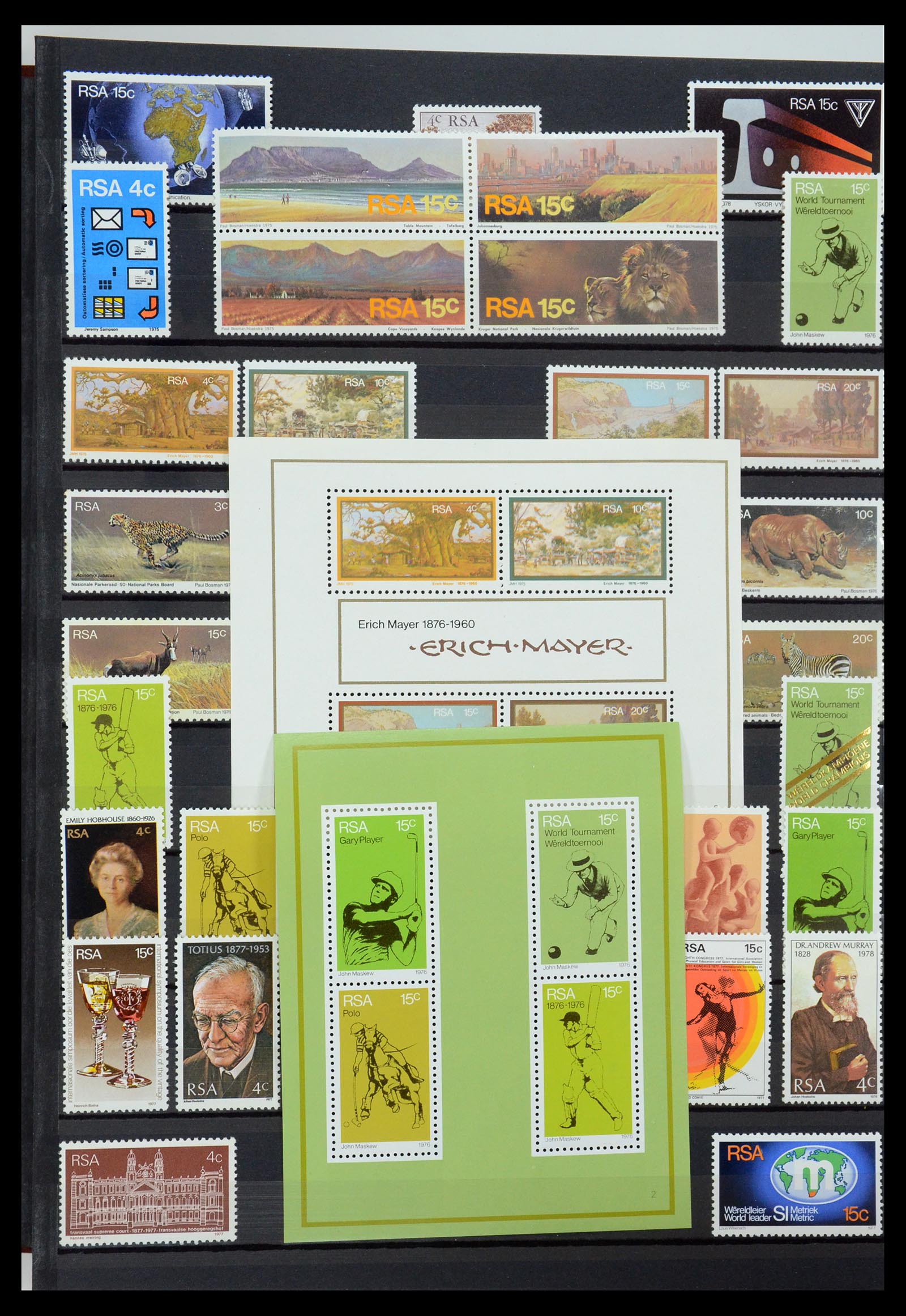35242 149 - Postzegelverzameling 35242 Zuid Afrika en gebieden 1860-2000.