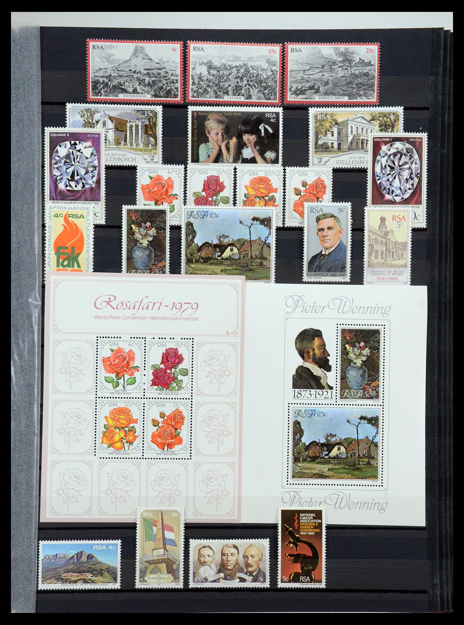 35242 151 - Postzegelverzameling 35242 Zuid Afrika en gebieden 1860-2000.