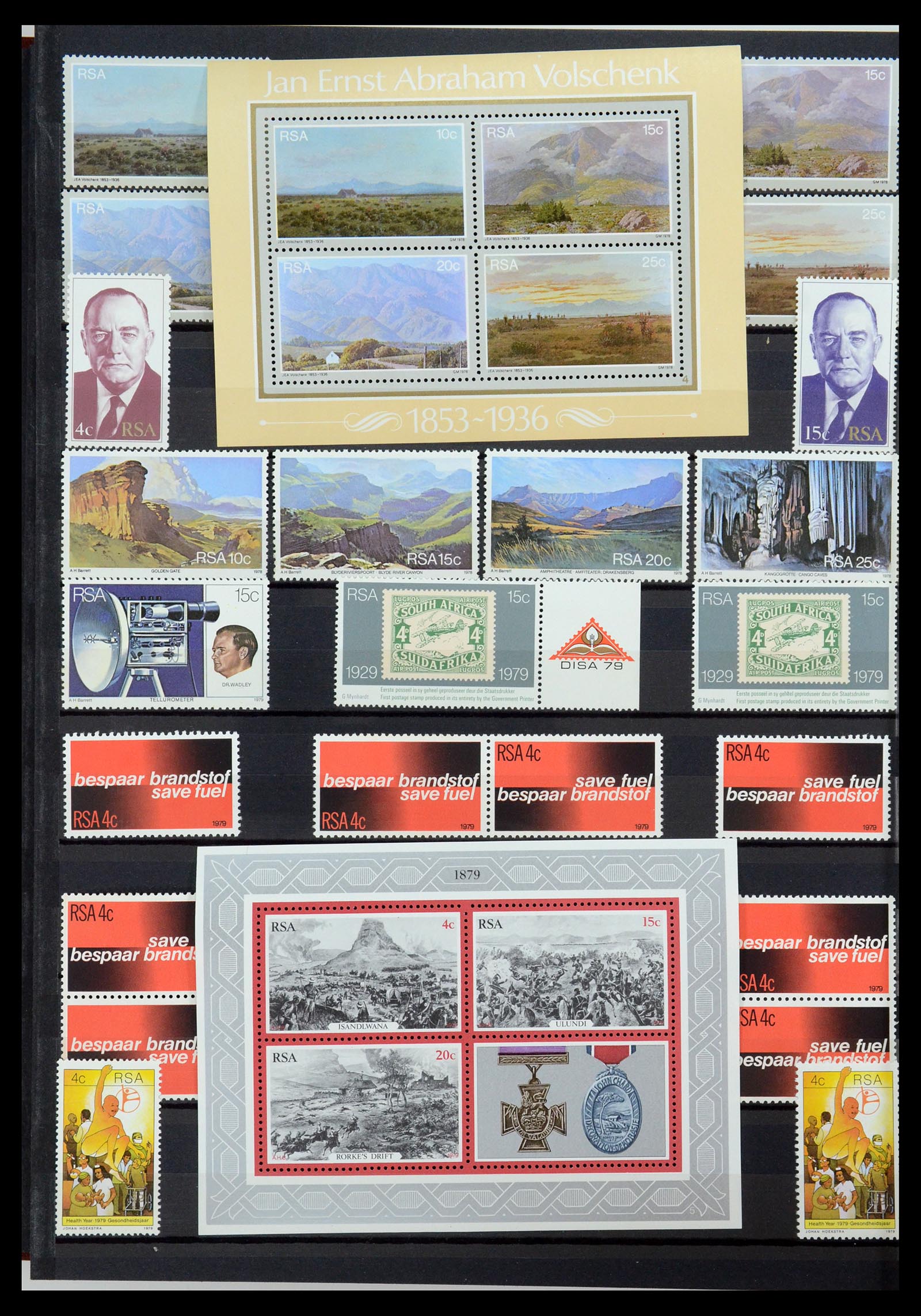 35242 152 - Postzegelverzameling 35242 Zuid Afrika en gebieden 1860-2000.