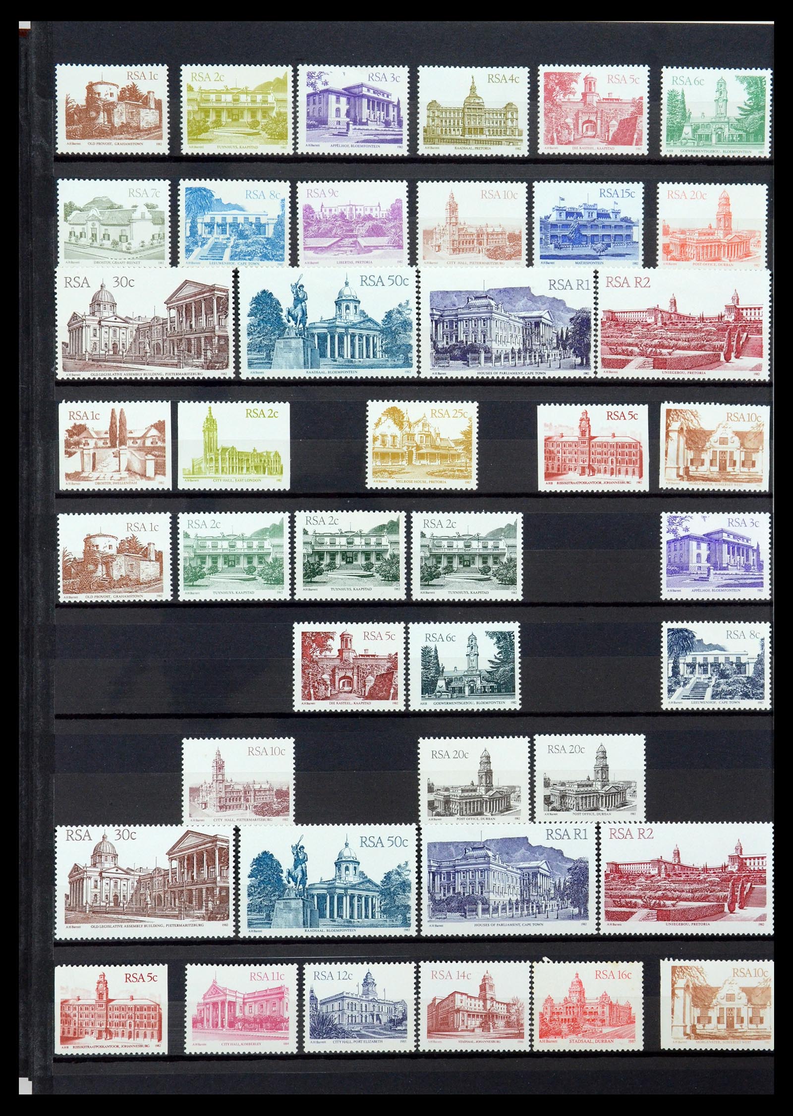 35242 156 - Postzegelverzameling 35242 Zuid Afrika en gebieden 1860-2000.