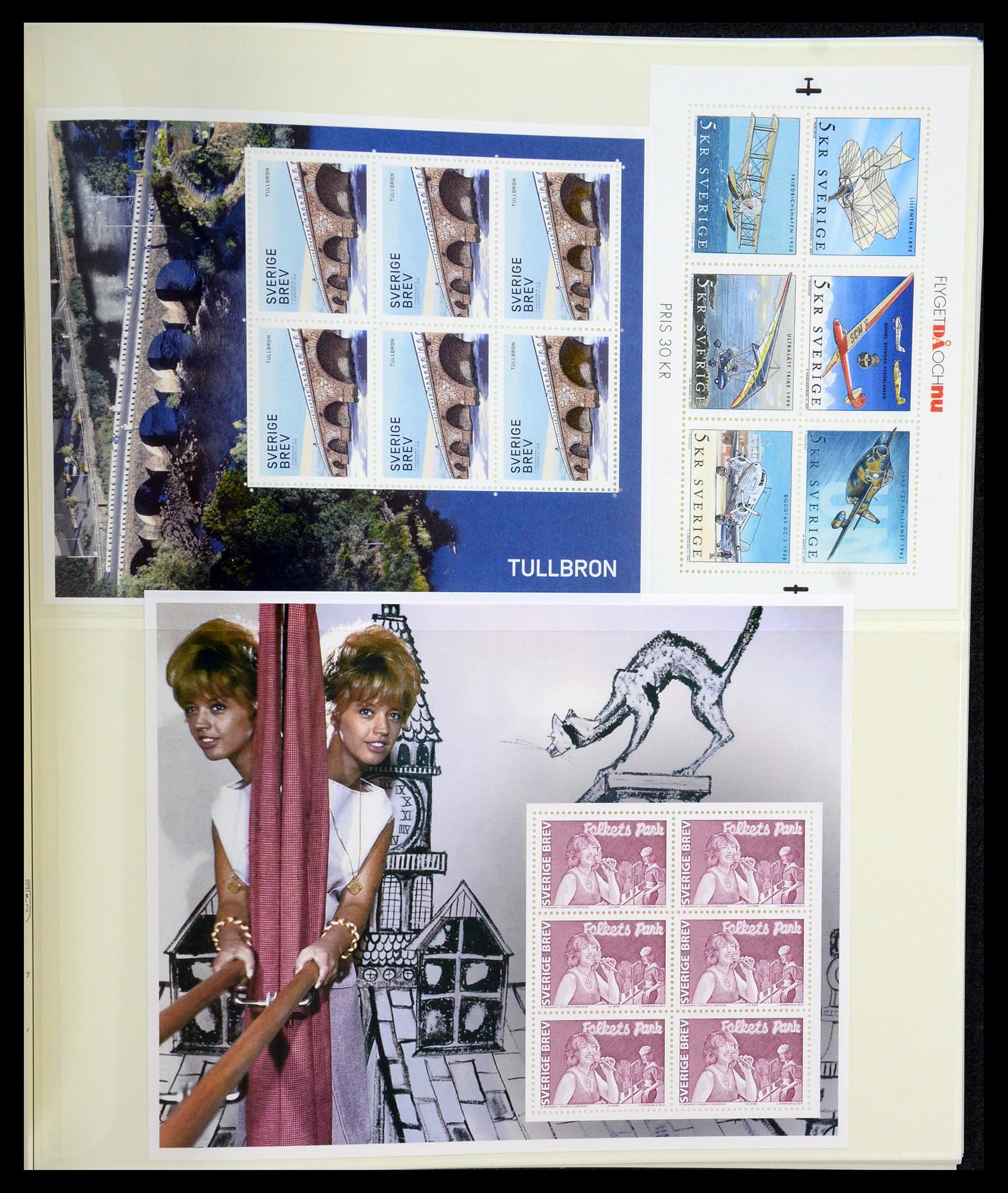 35256 023 - Postzegelverzameling 35256 Zweden blokken 1980-2018.