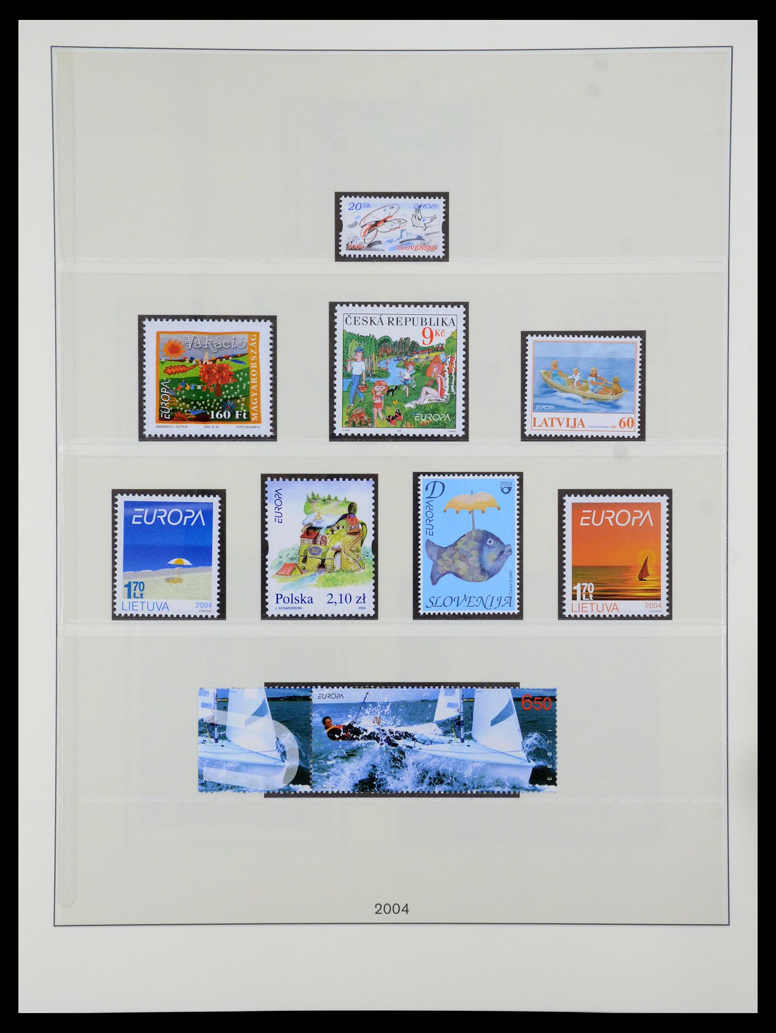 35261 322 - Postzegelverzameling 35261 Europa CEPT 1977-2010.