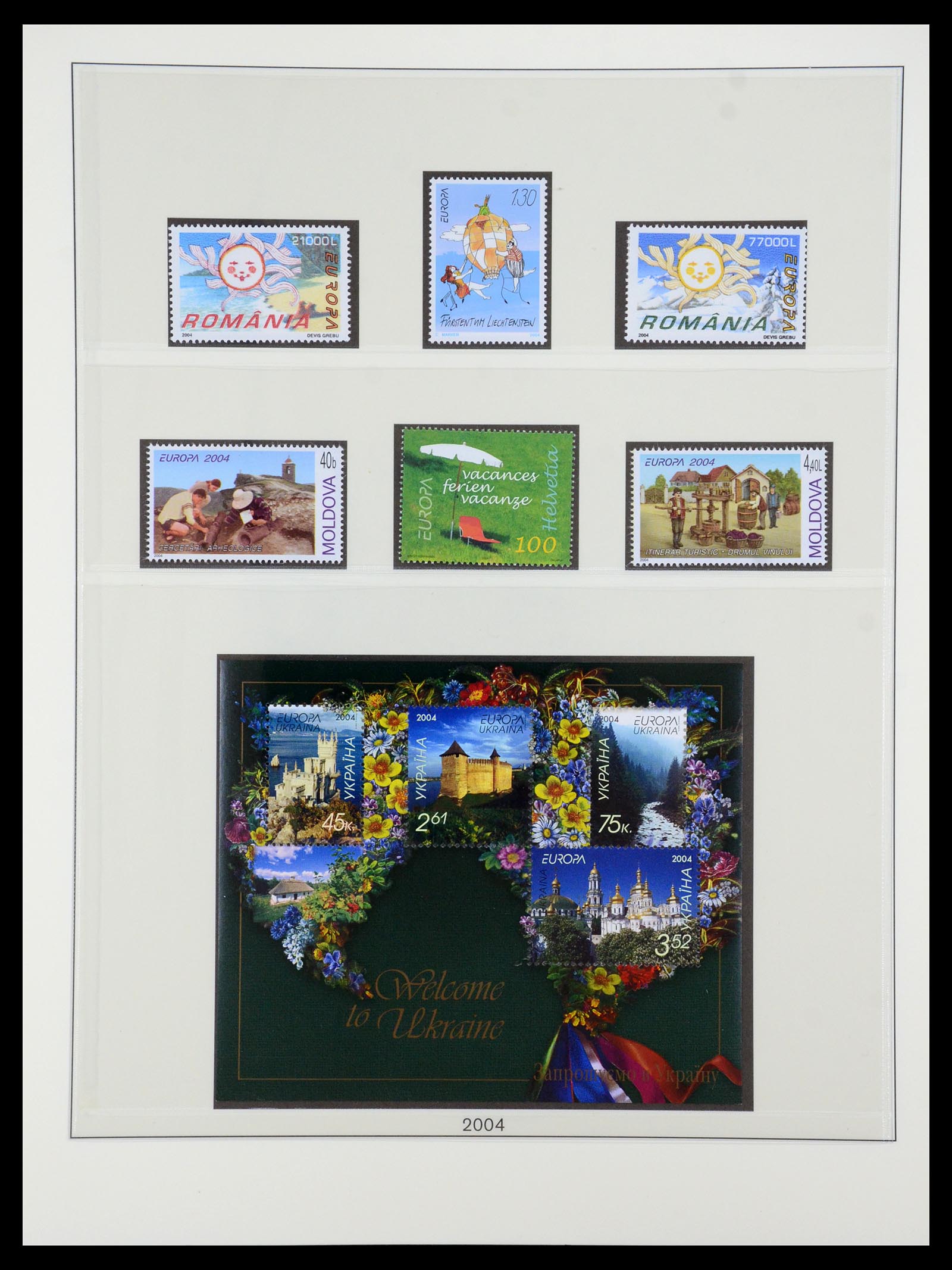 35261 325 - Postzegelverzameling 35261 Europa CEPT 1977-2010.