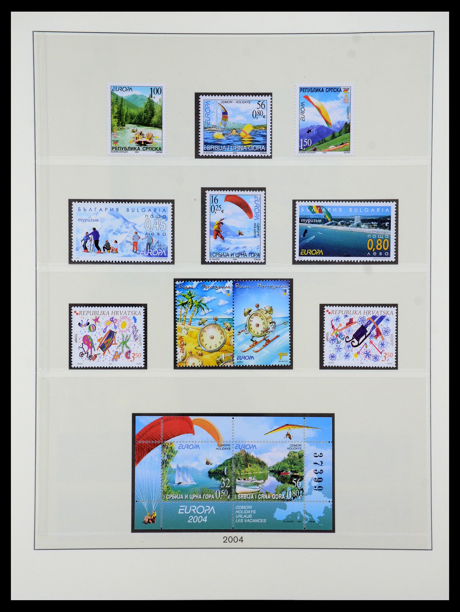 35261 328 - Postzegelverzameling 35261 Europa CEPT 1977-2010.