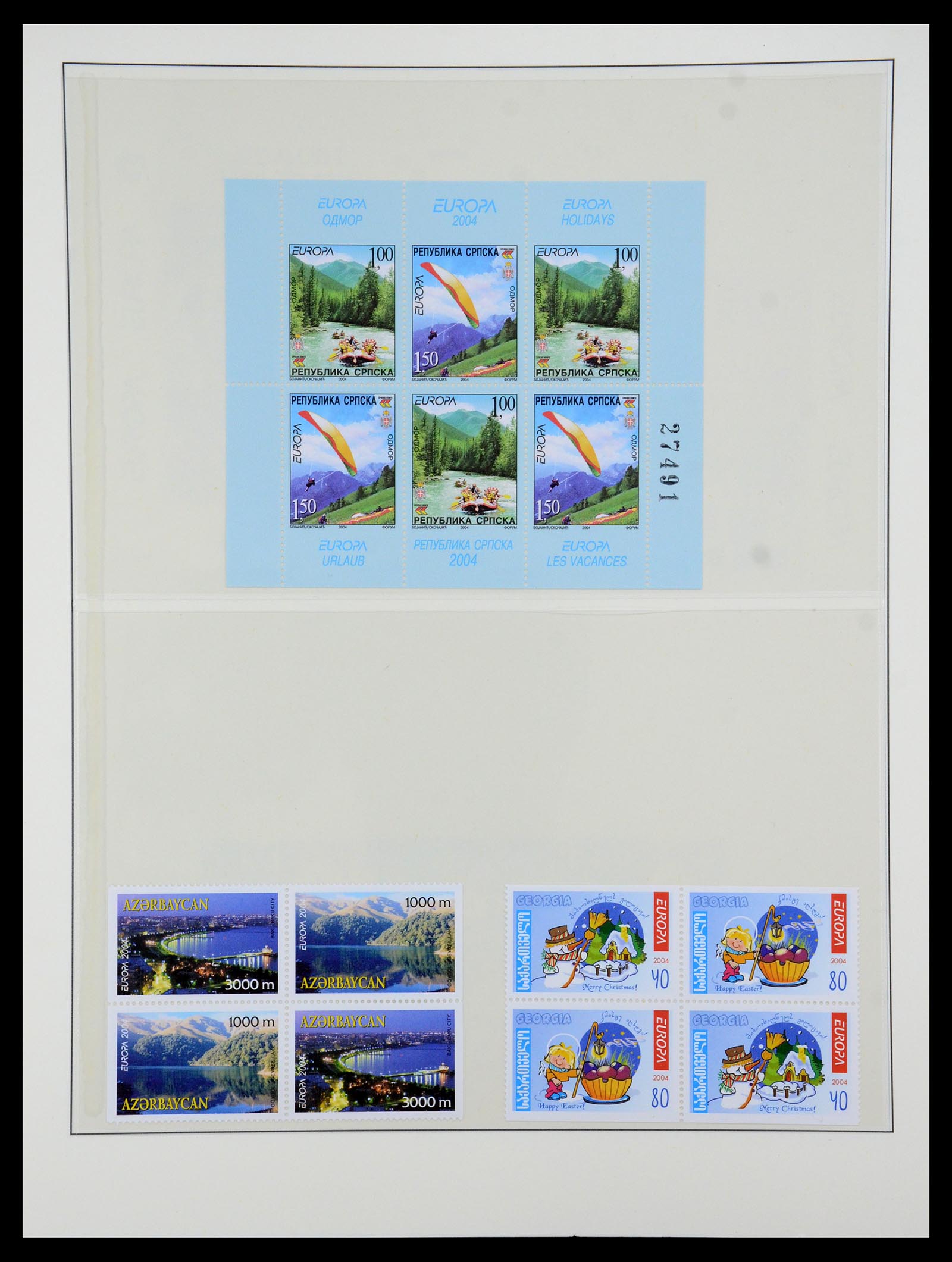 35261 329 - Postzegelverzameling 35261 Europa CEPT 1977-2010.