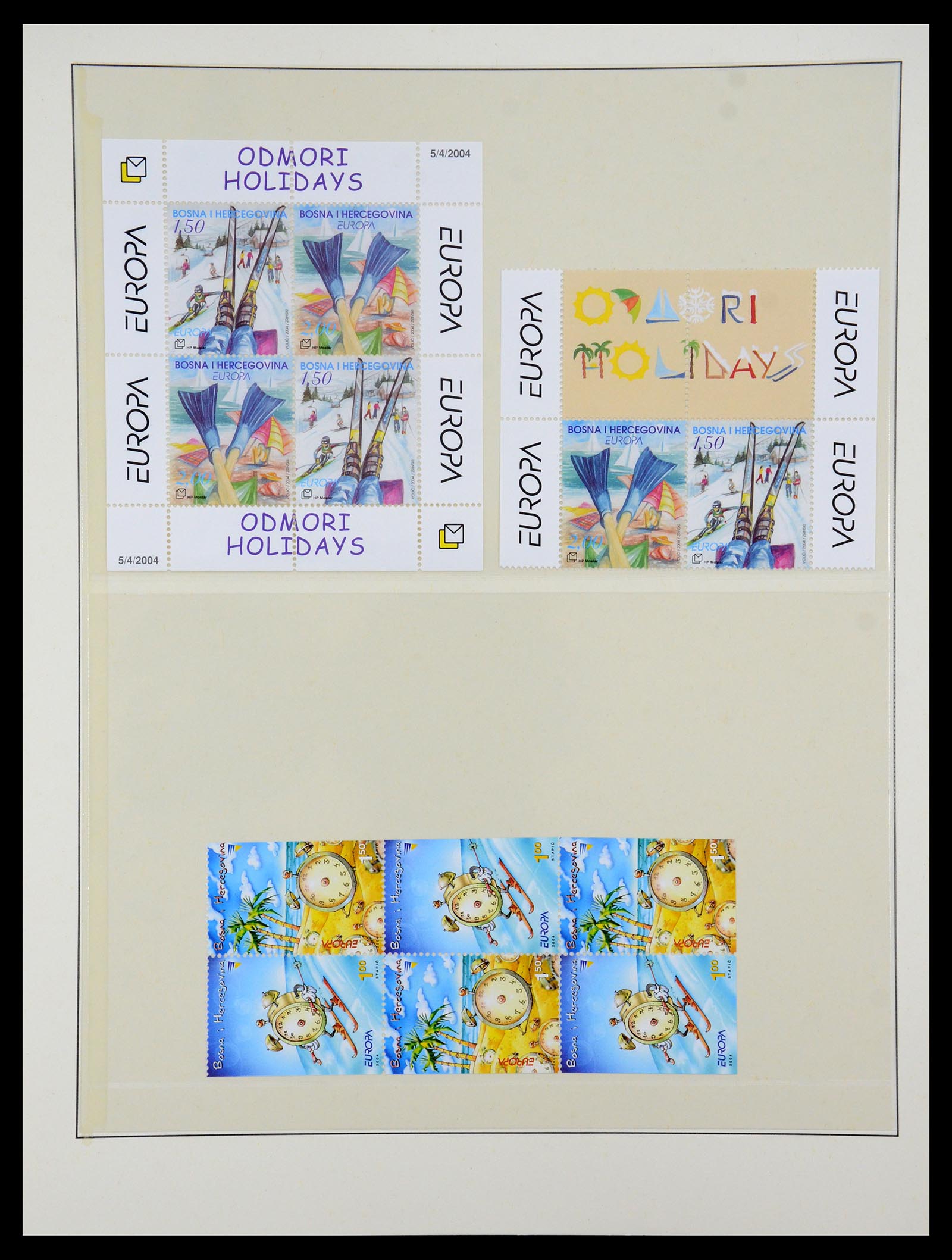 35261 330 - Postzegelverzameling 35261 Europa CEPT 1977-2010.