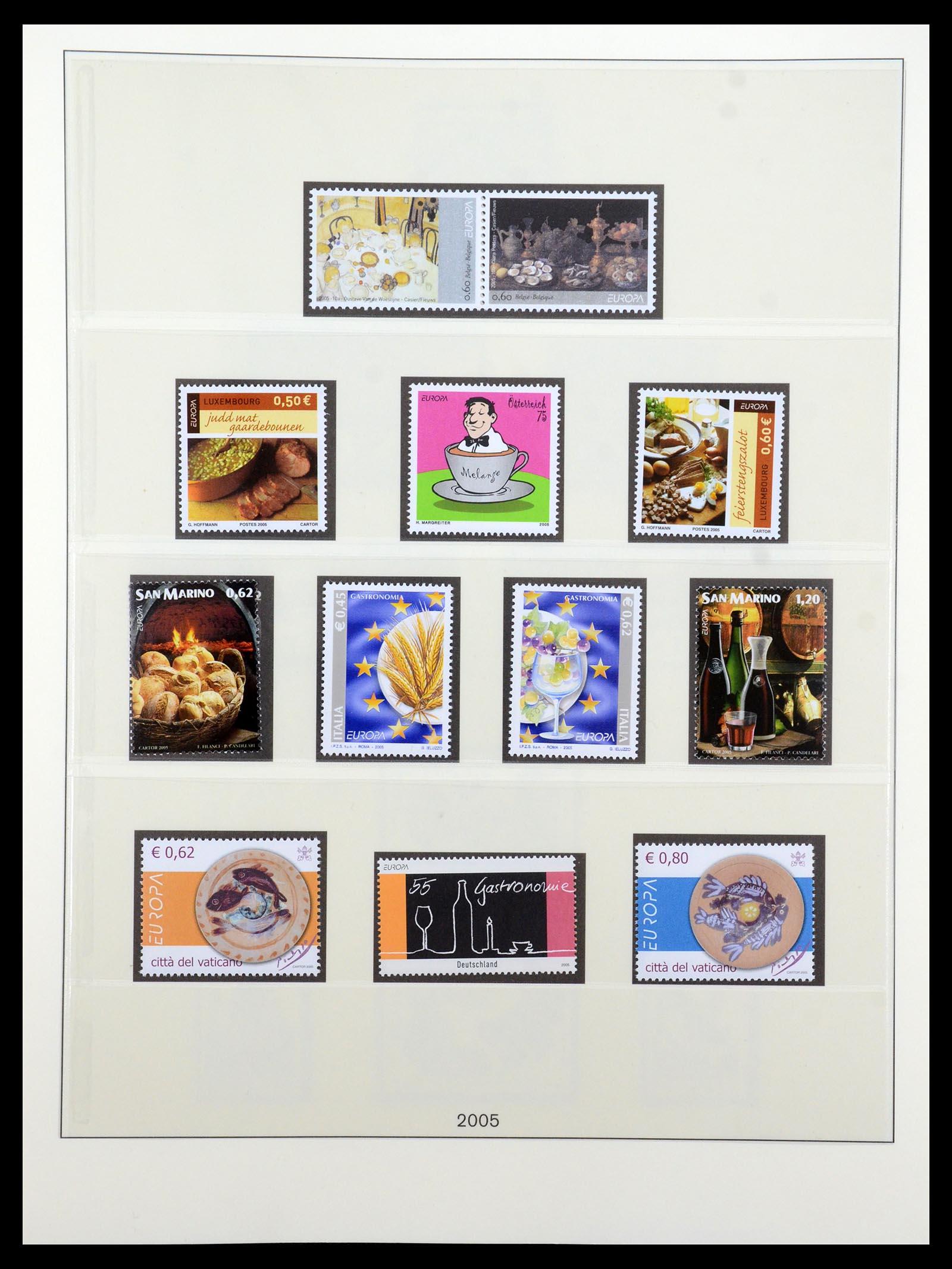 35261 331 - Postzegelverzameling 35261 Europa CEPT 1977-2010.
