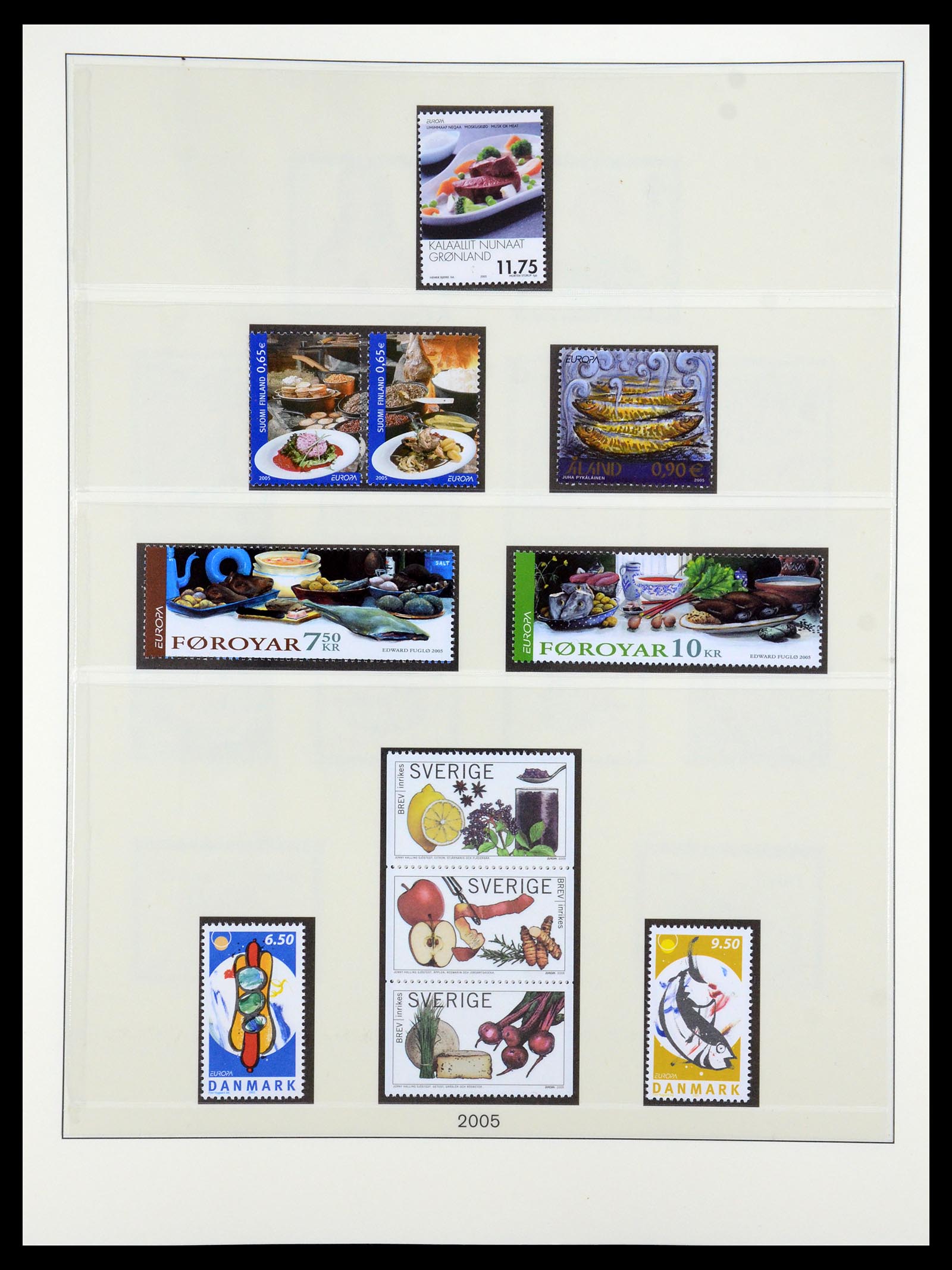 35261 332 - Postzegelverzameling 35261 Europa CEPT 1977-2010.