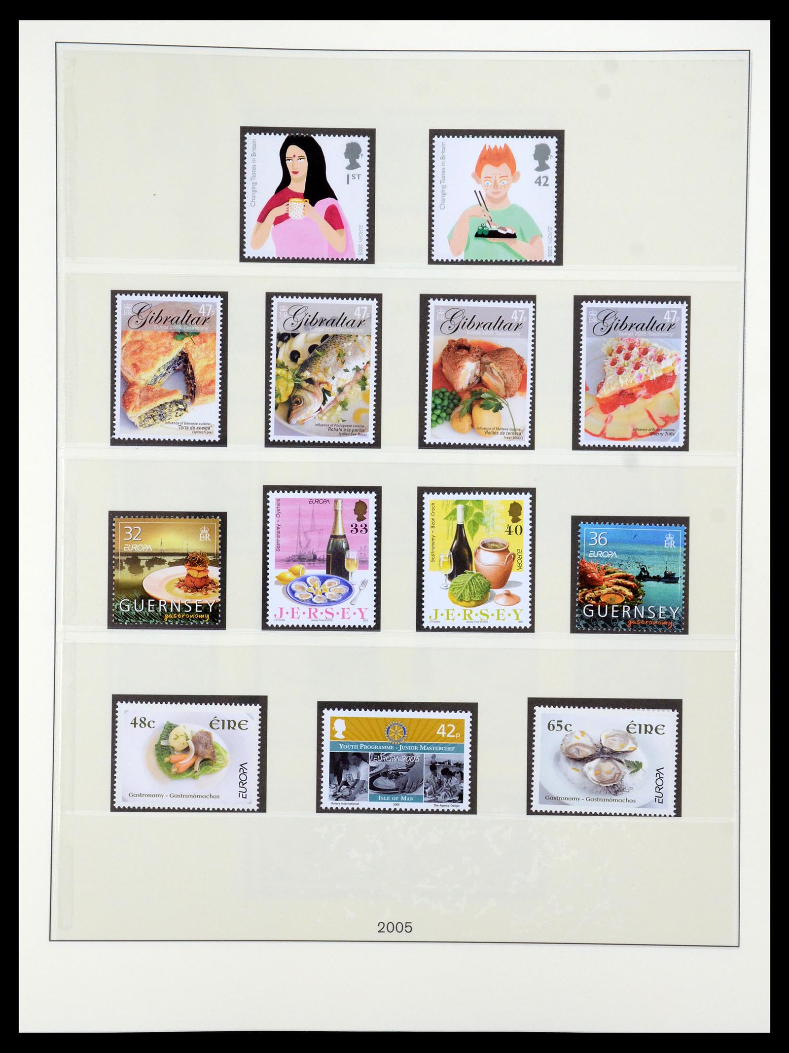 35261 333 - Postzegelverzameling 35261 Europa CEPT 1977-2010.
