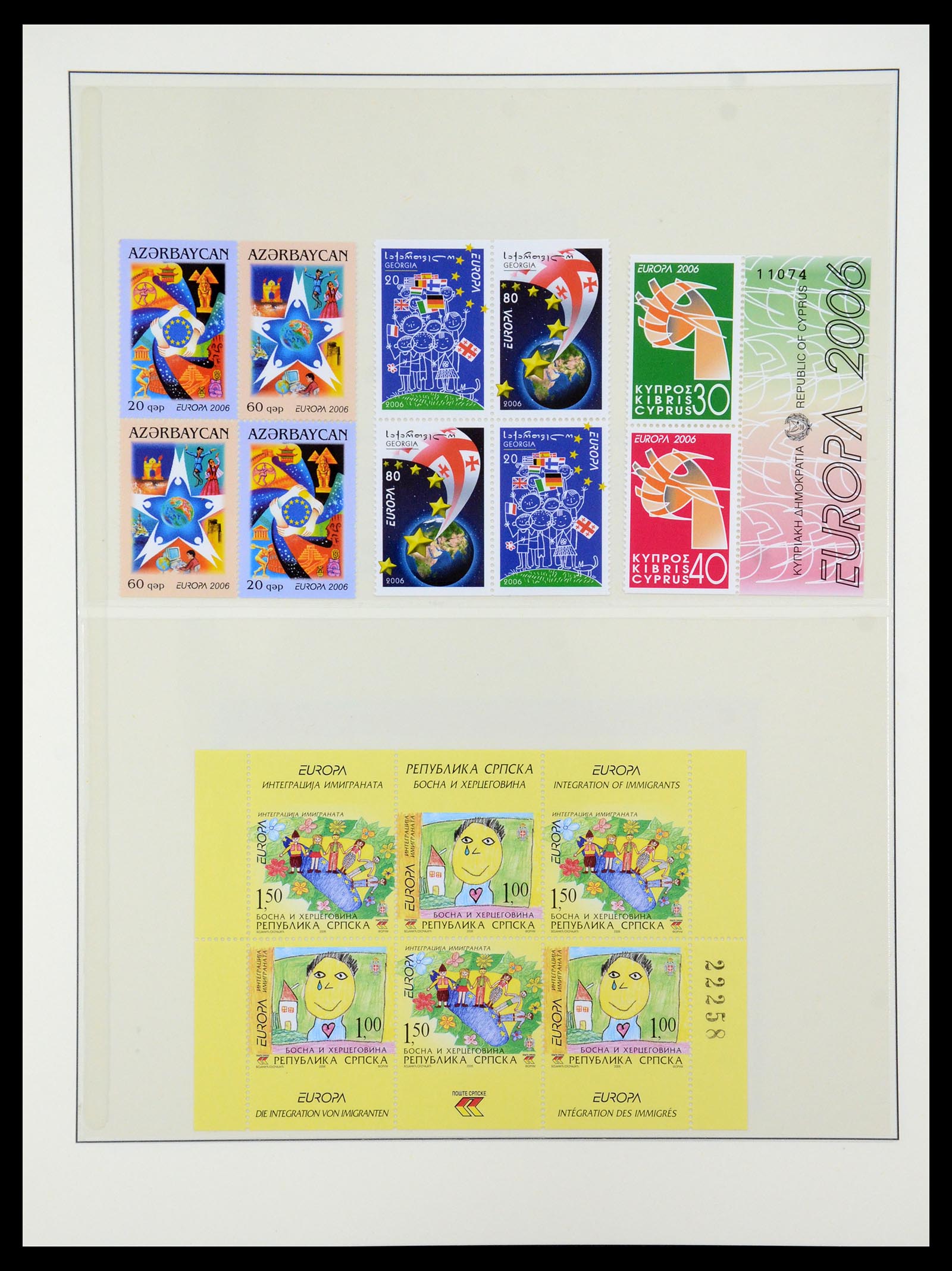 35261 357 - Postzegelverzameling 35261 Europa CEPT 1977-2010.