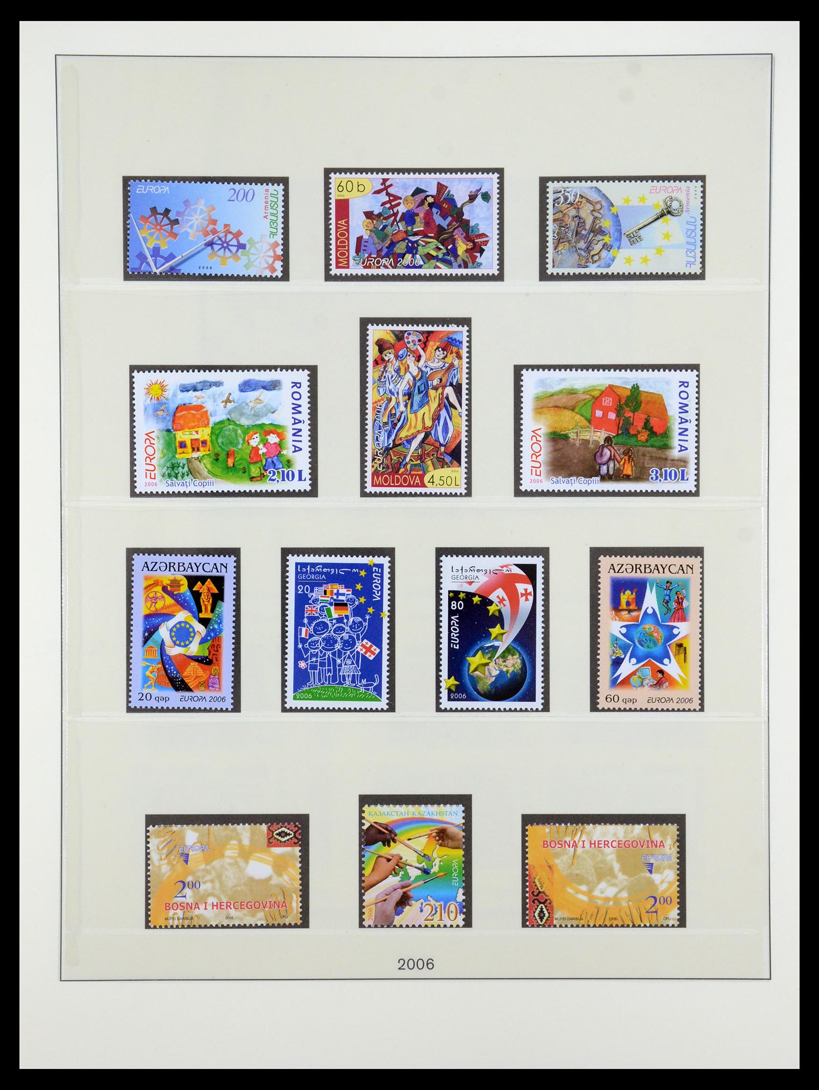 35261 361 - Postzegelverzameling 35261 Europa CEPT 1977-2010.