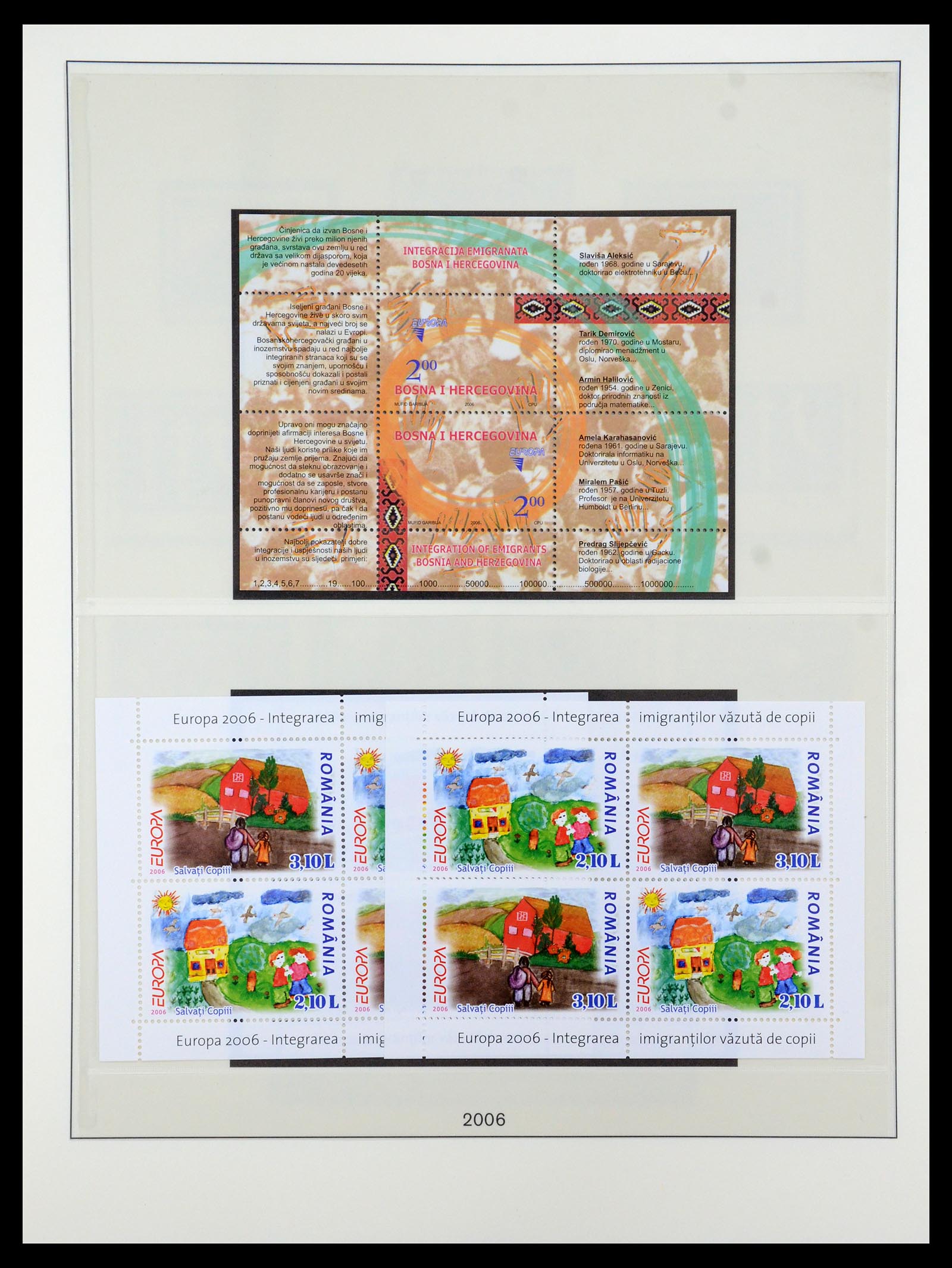 35261 362 - Postzegelverzameling 35261 Europa CEPT 1977-2010.