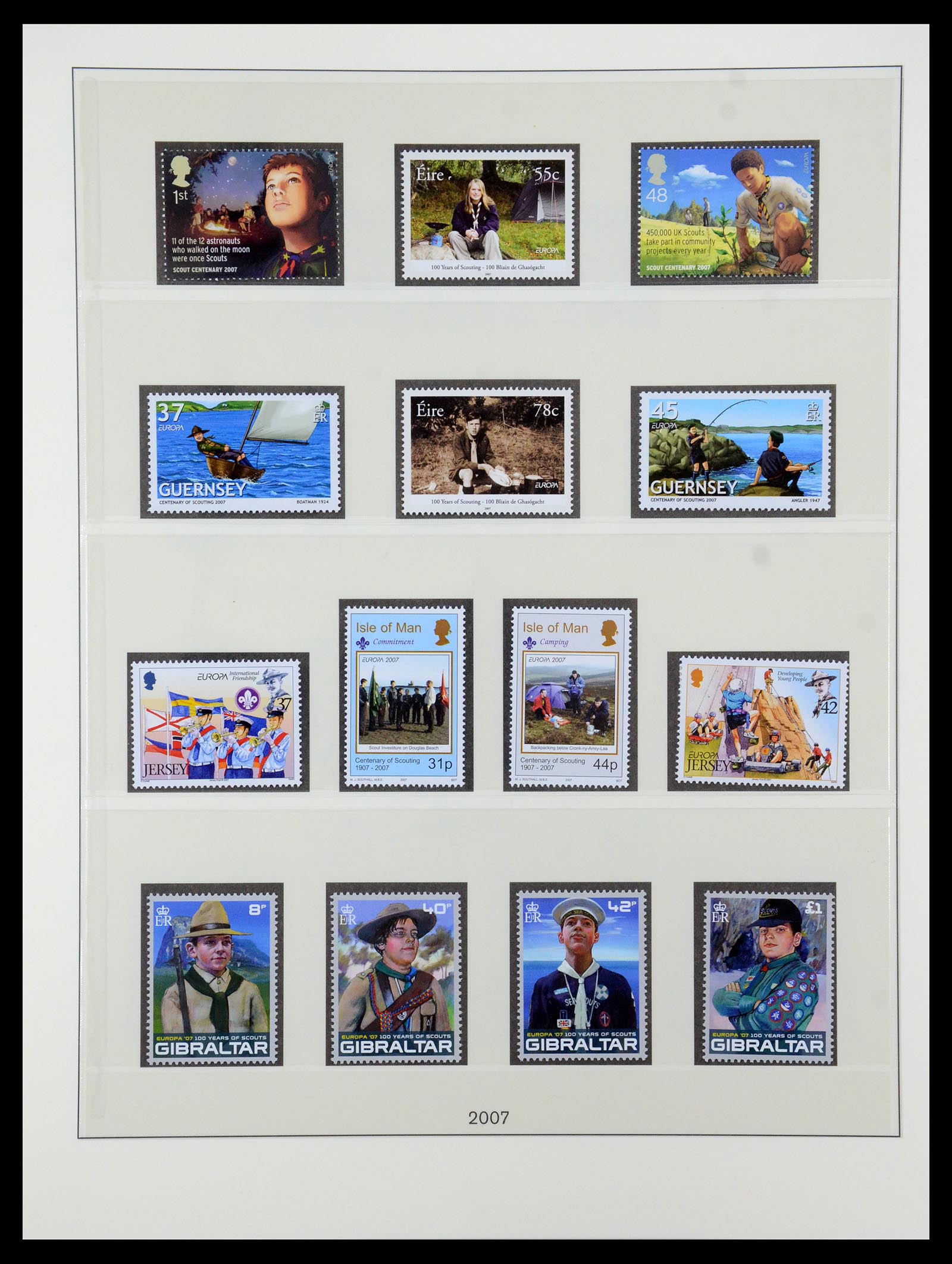 35261 369 - Postzegelverzameling 35261 Europa CEPT 1977-2010.