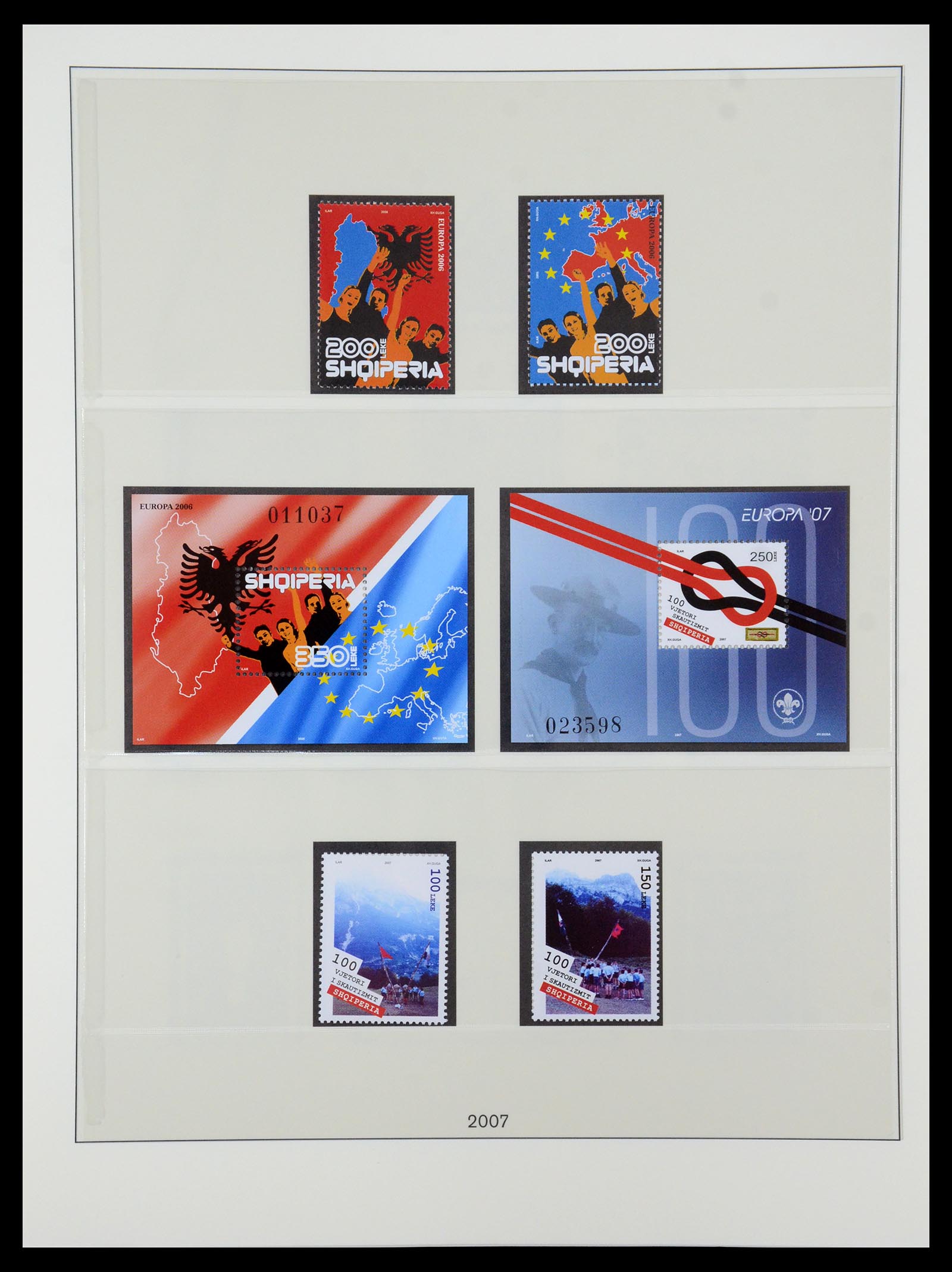 35261 379 - Postzegelverzameling 35261 Europa CEPT 1977-2010.