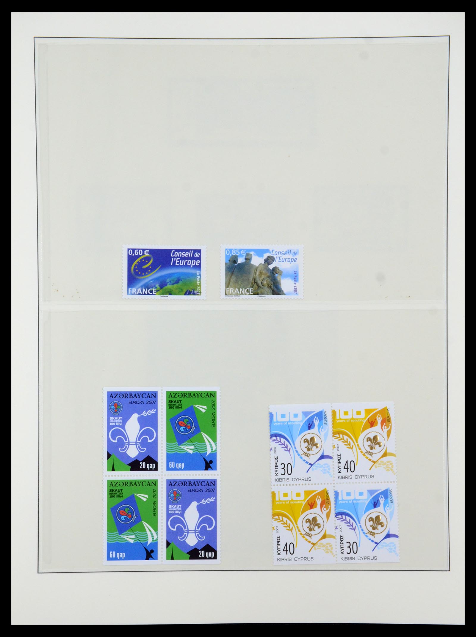 35261 381 - Postzegelverzameling 35261 Europa CEPT 1977-2010.