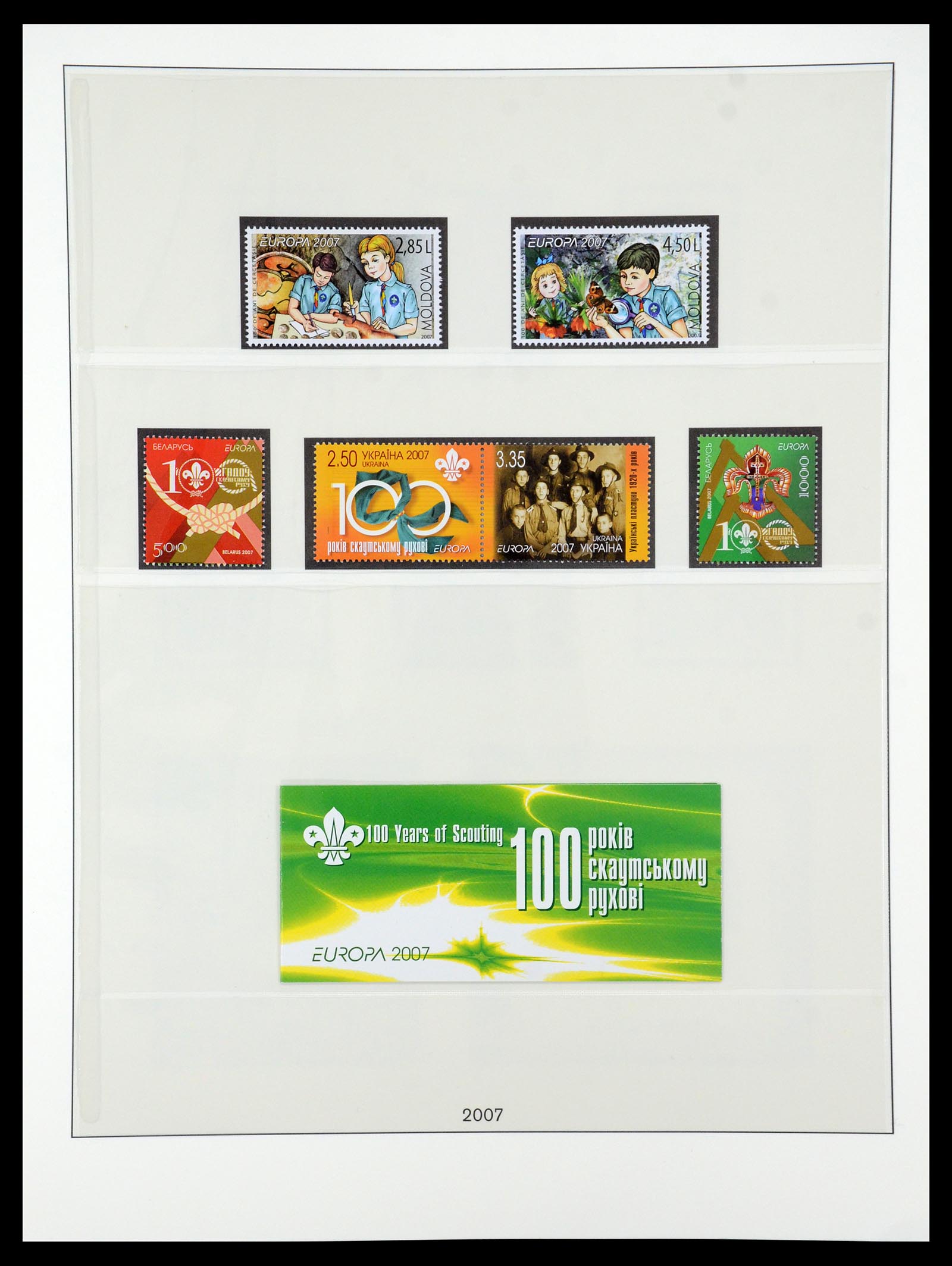 35261 383 - Postzegelverzameling 35261 Europa CEPT 1977-2010.