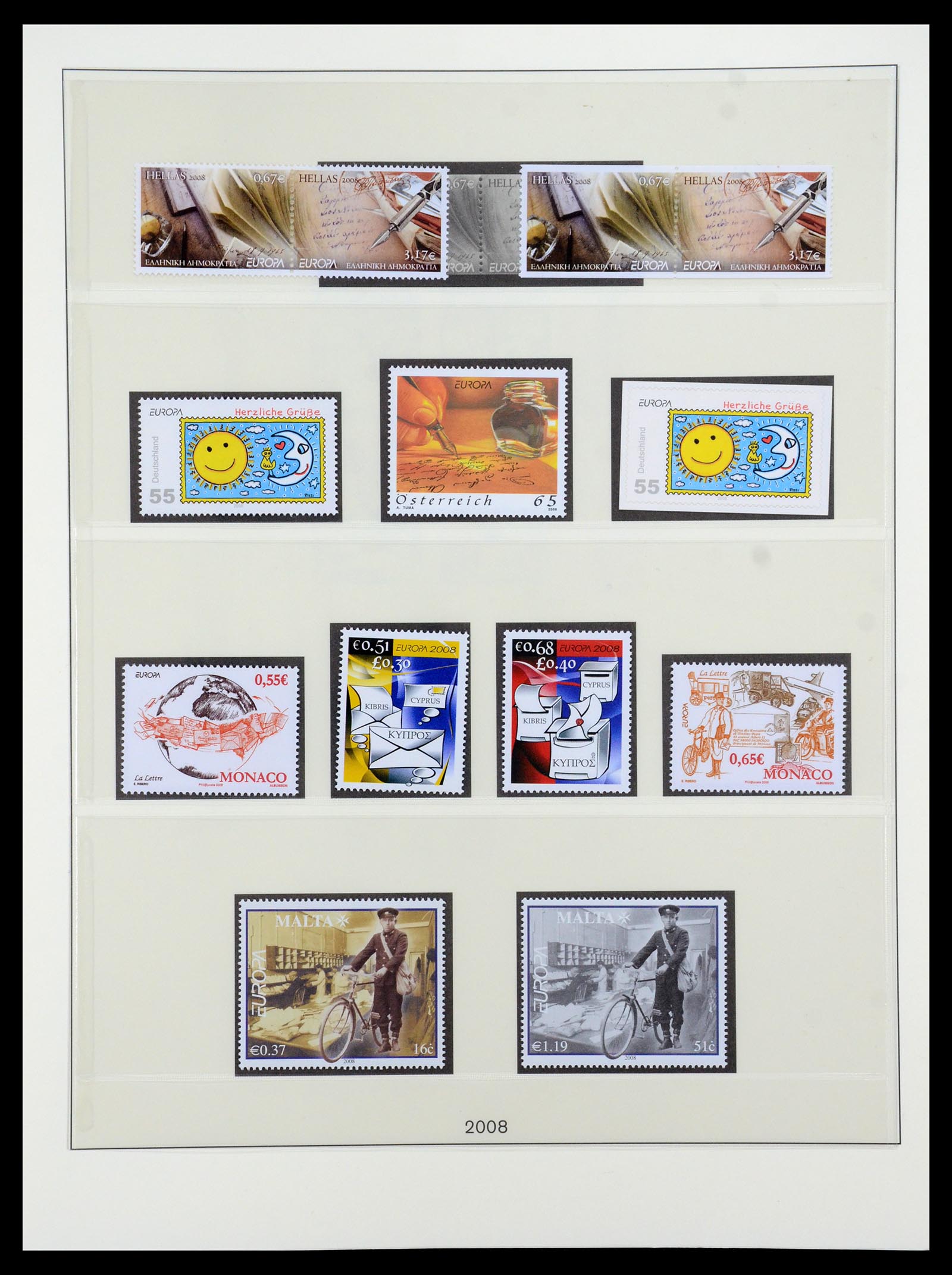 35261 385 - Postzegelverzameling 35261 Europa CEPT 1977-2010.