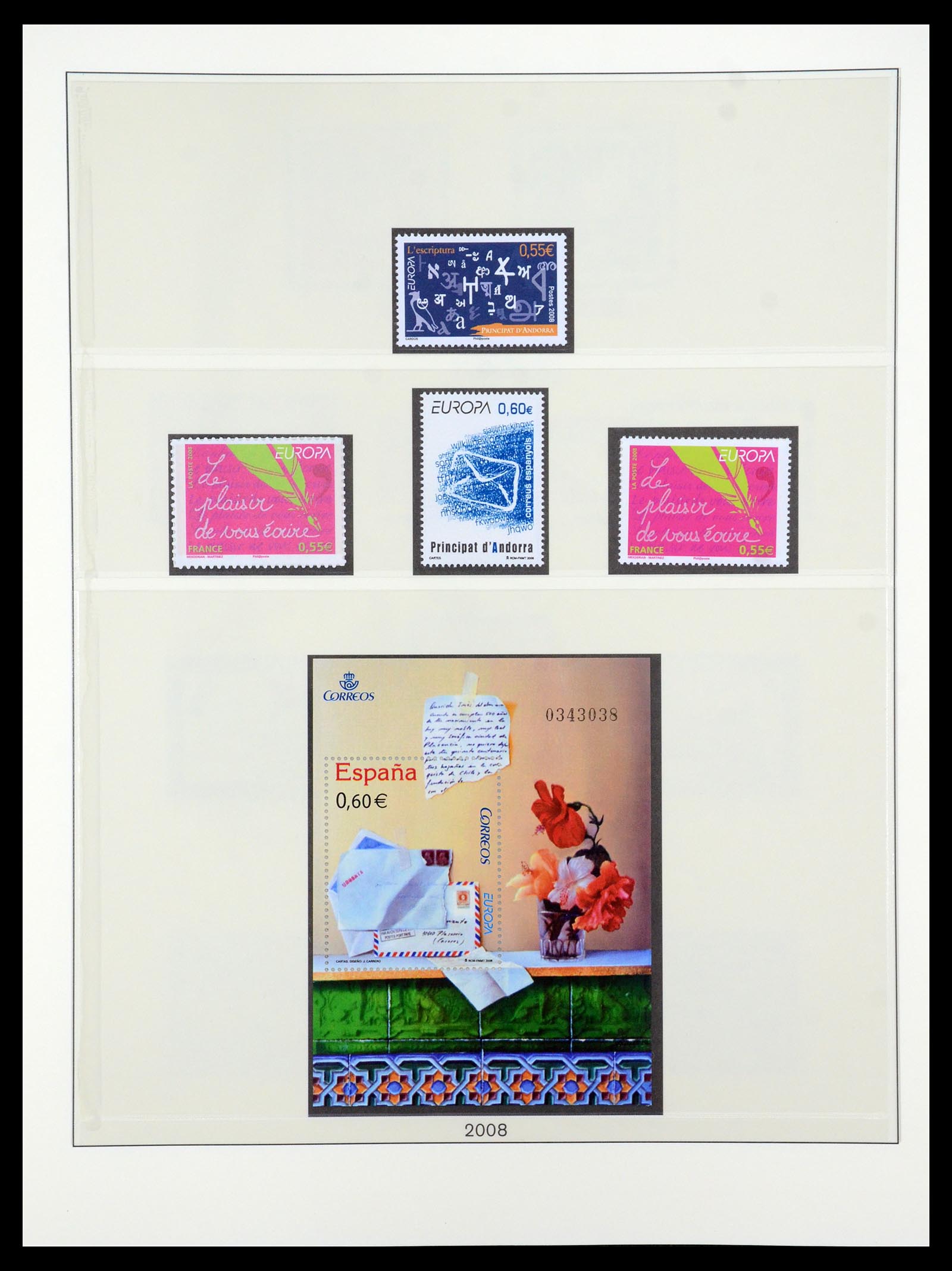35261 387 - Postzegelverzameling 35261 Europa CEPT 1977-2010.