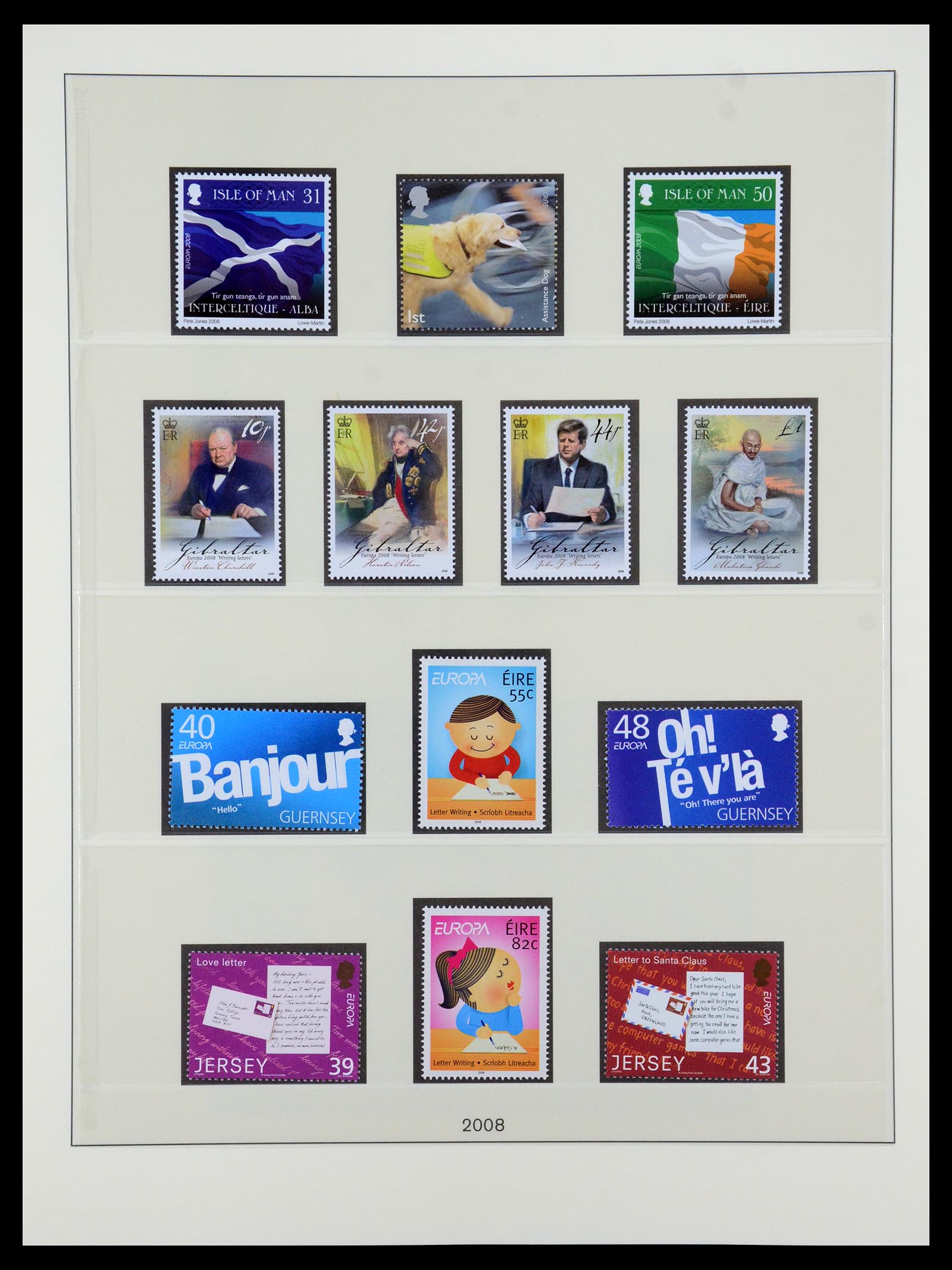 35261 390 - Postzegelverzameling 35261 Europa CEPT 1977-2010.
