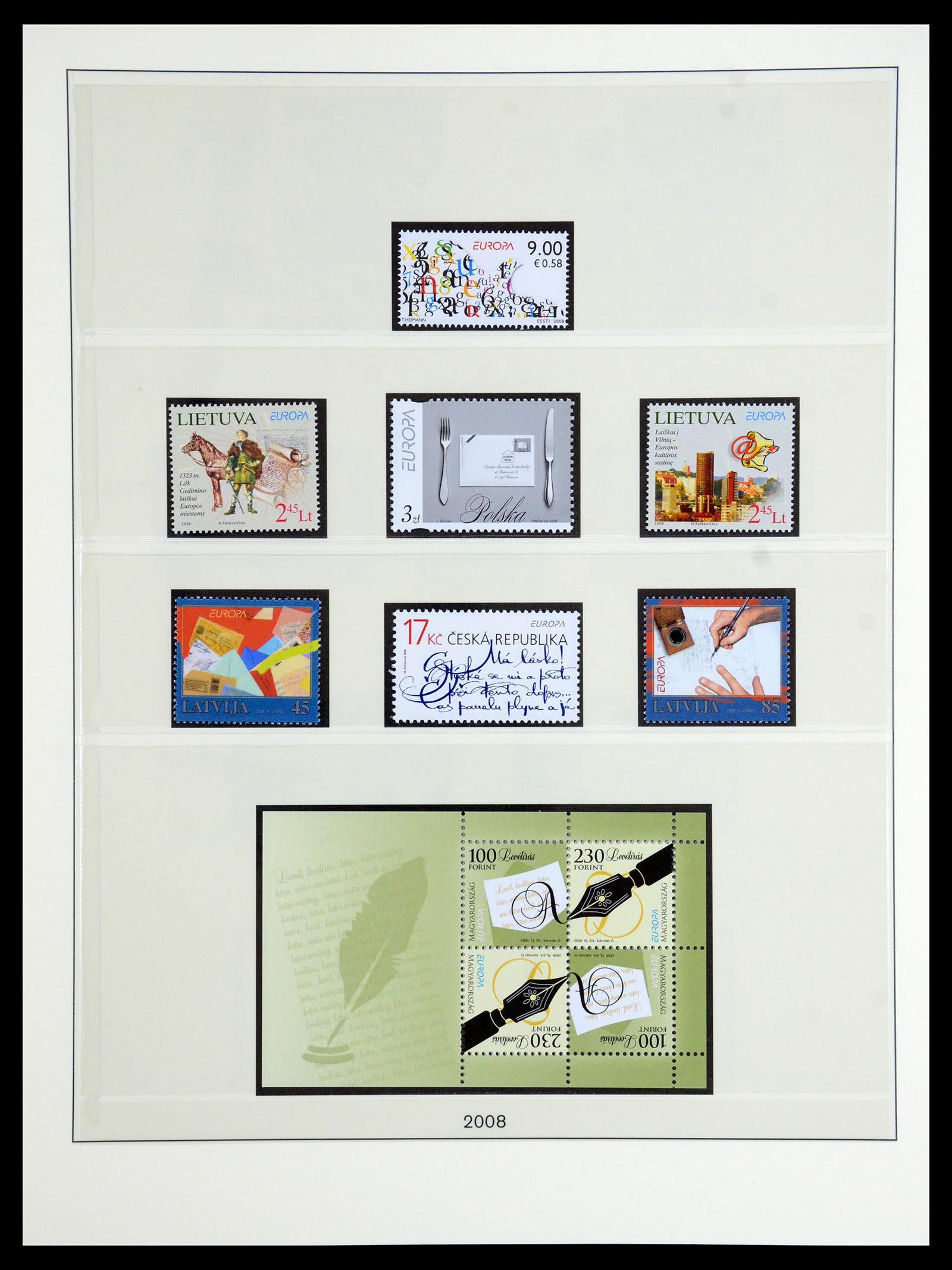 35261 393 - Postzegelverzameling 35261 Europa CEPT 1977-2010.