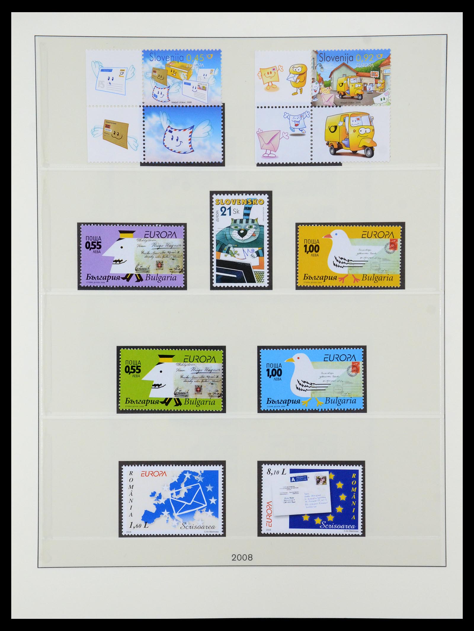 35261 394 - Postzegelverzameling 35261 Europa CEPT 1977-2010.