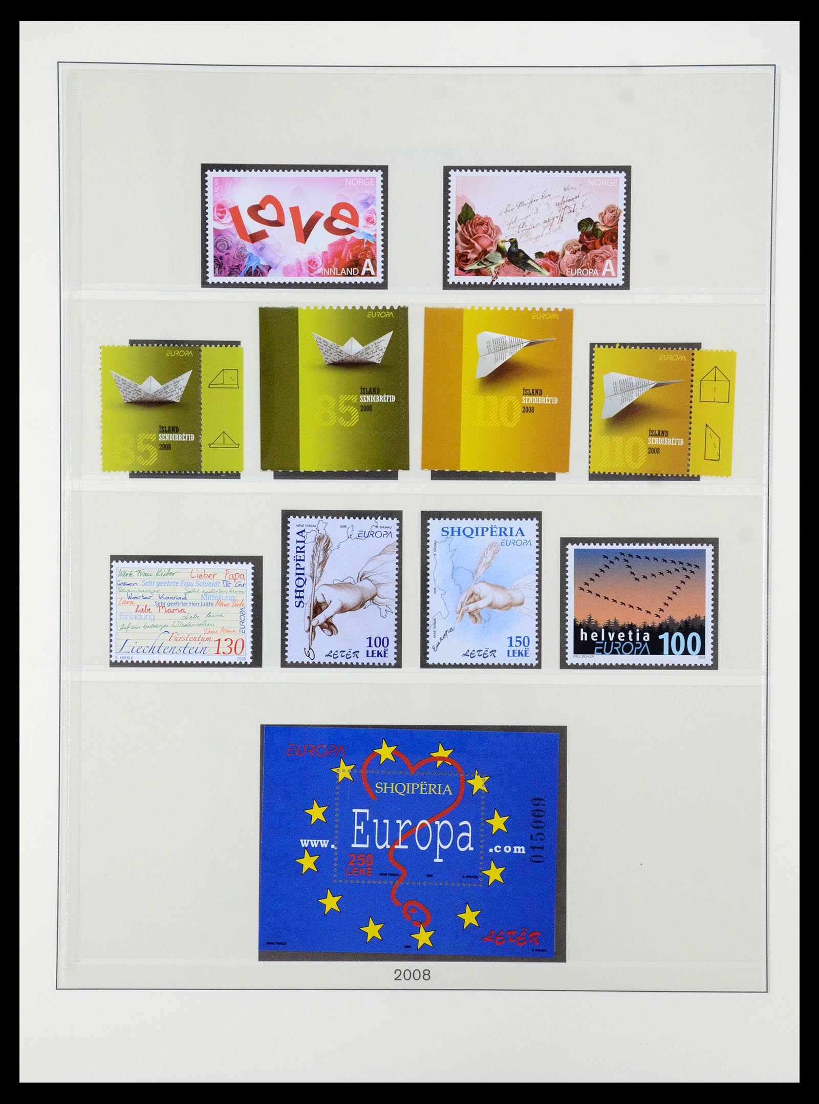 35261 399 - Postzegelverzameling 35261 Europa CEPT 1977-2010.