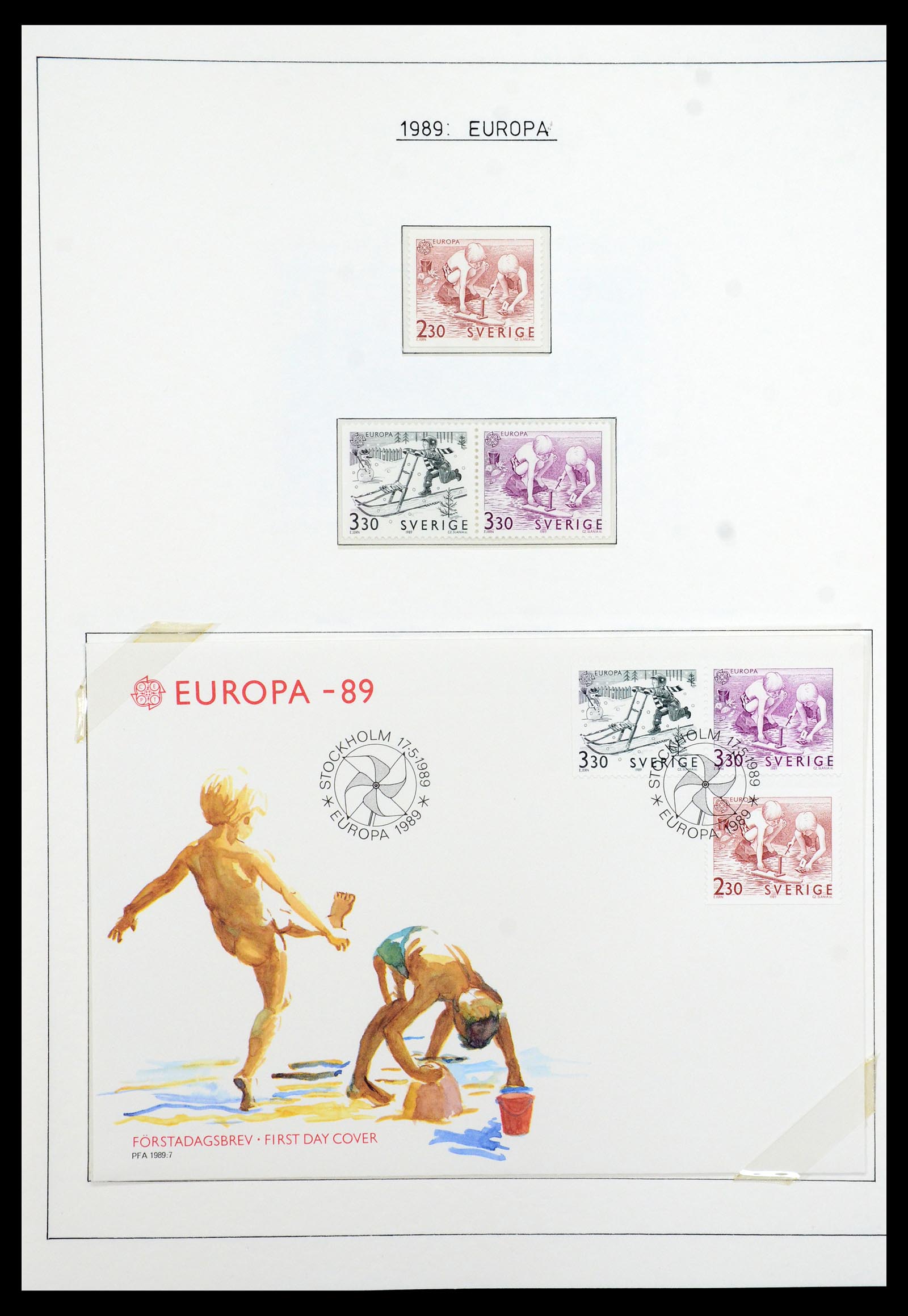 35269 573 - Stamp Collection 35269 Sweden 1932-1988.