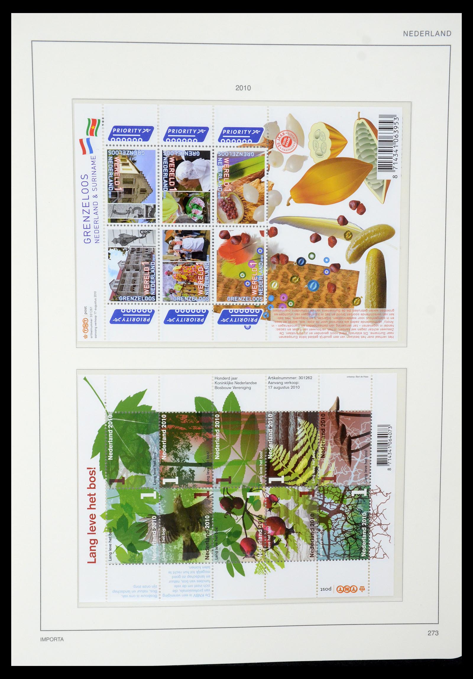 35288 381 - Postzegelverzameling 35288 Nederland 1959-2013.