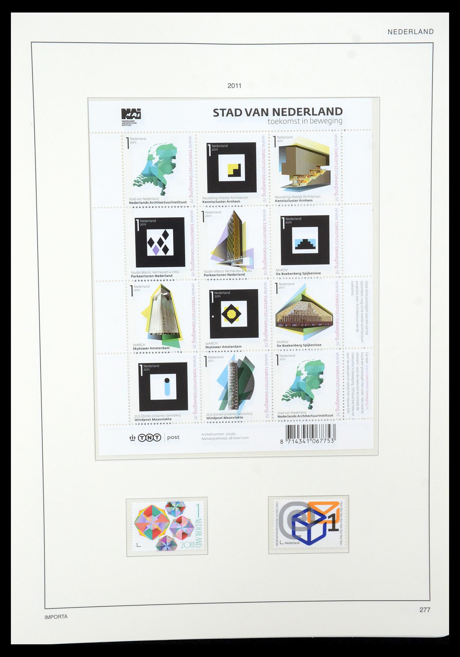 35288 392 - Postzegelverzameling 35288 Nederland 1959-2013.