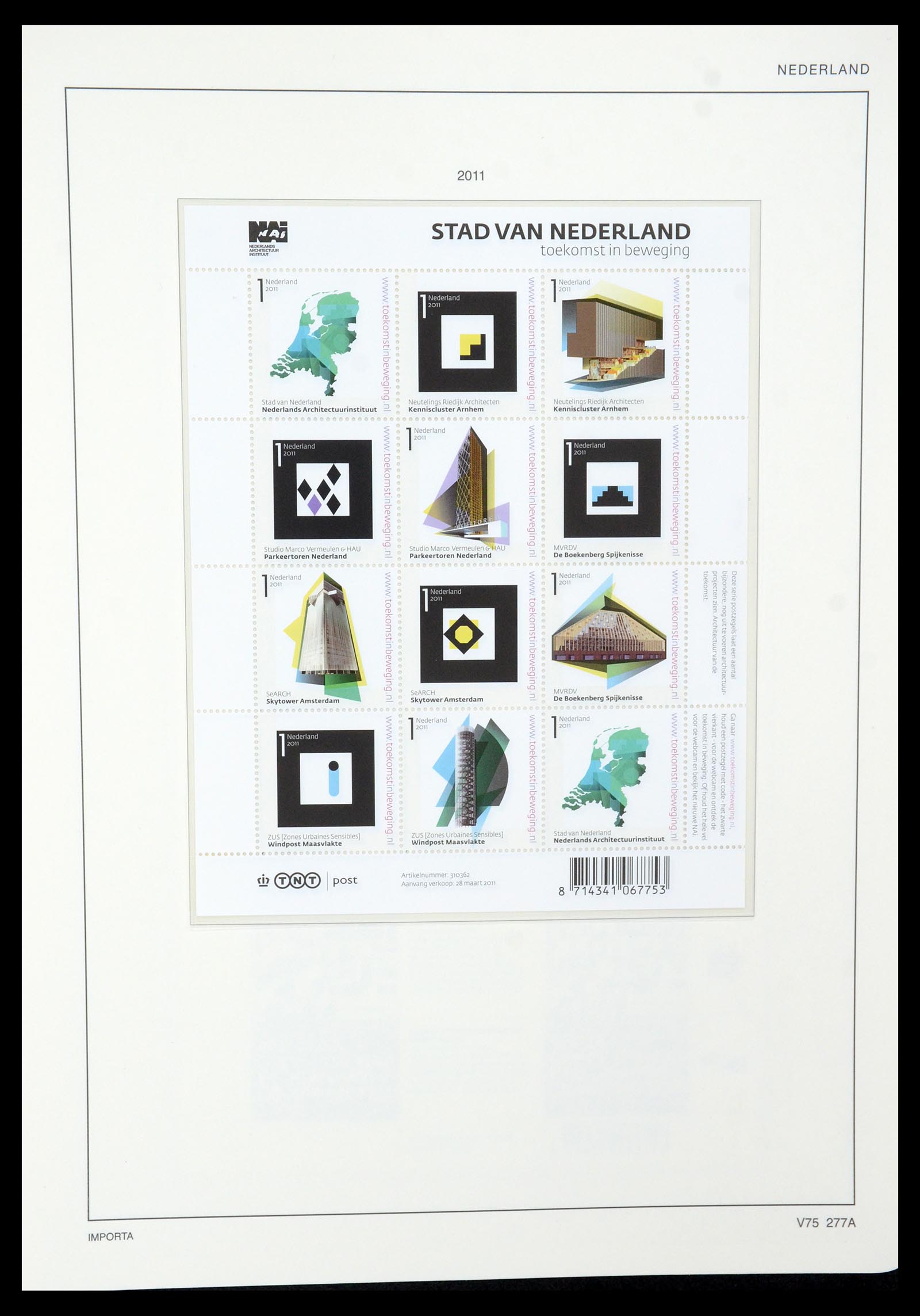 35288 393 - Postzegelverzameling 35288 Nederland 1959-2013.