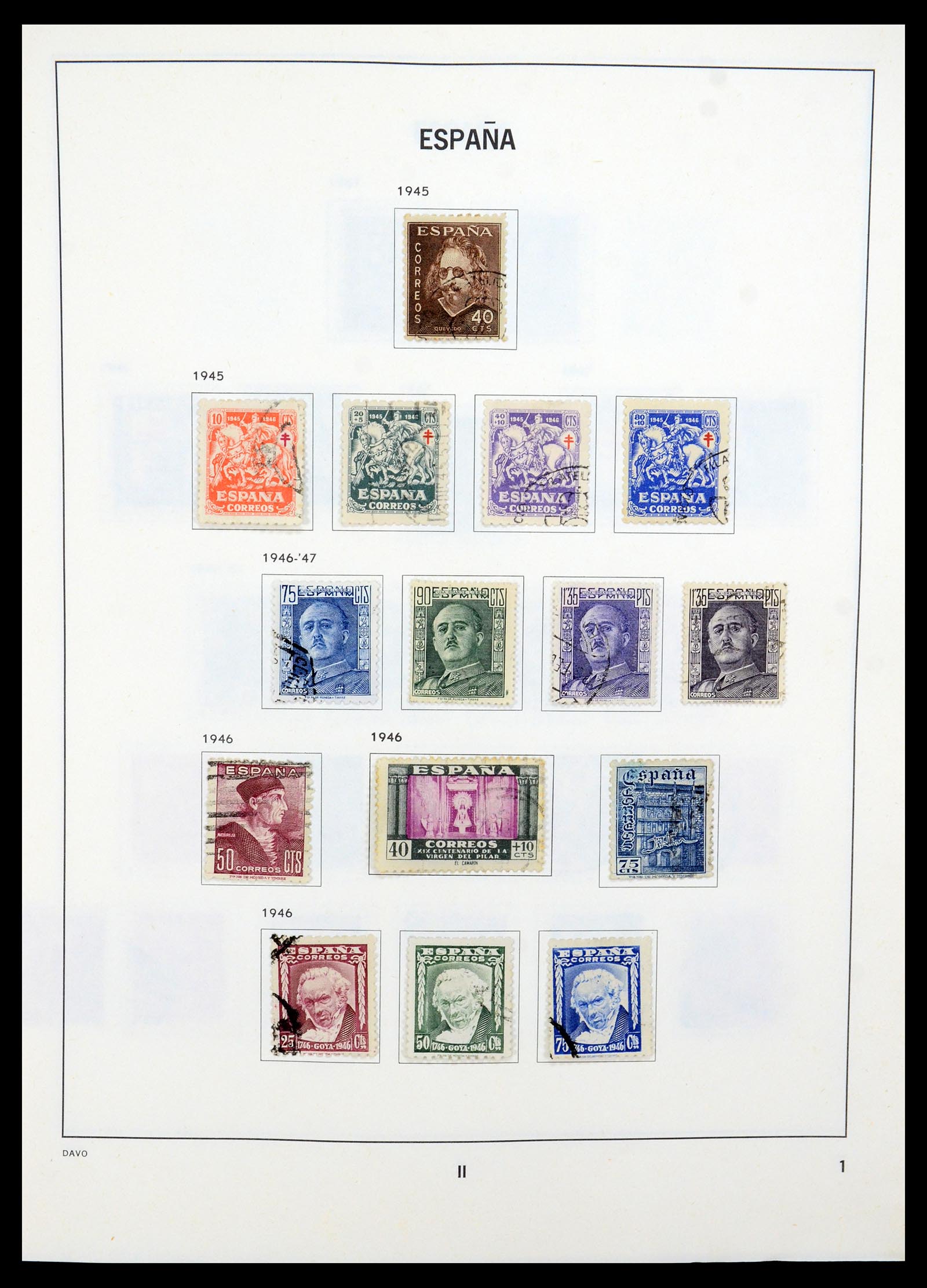 35289 001 - Stamp Collection 35289 Spain 1945-2021!!