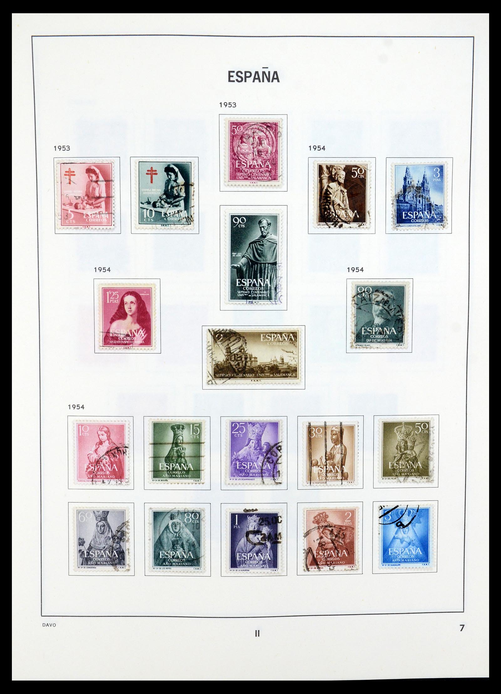 35289 007 - Stamp Collection 35289 Spain 1945-2021!!