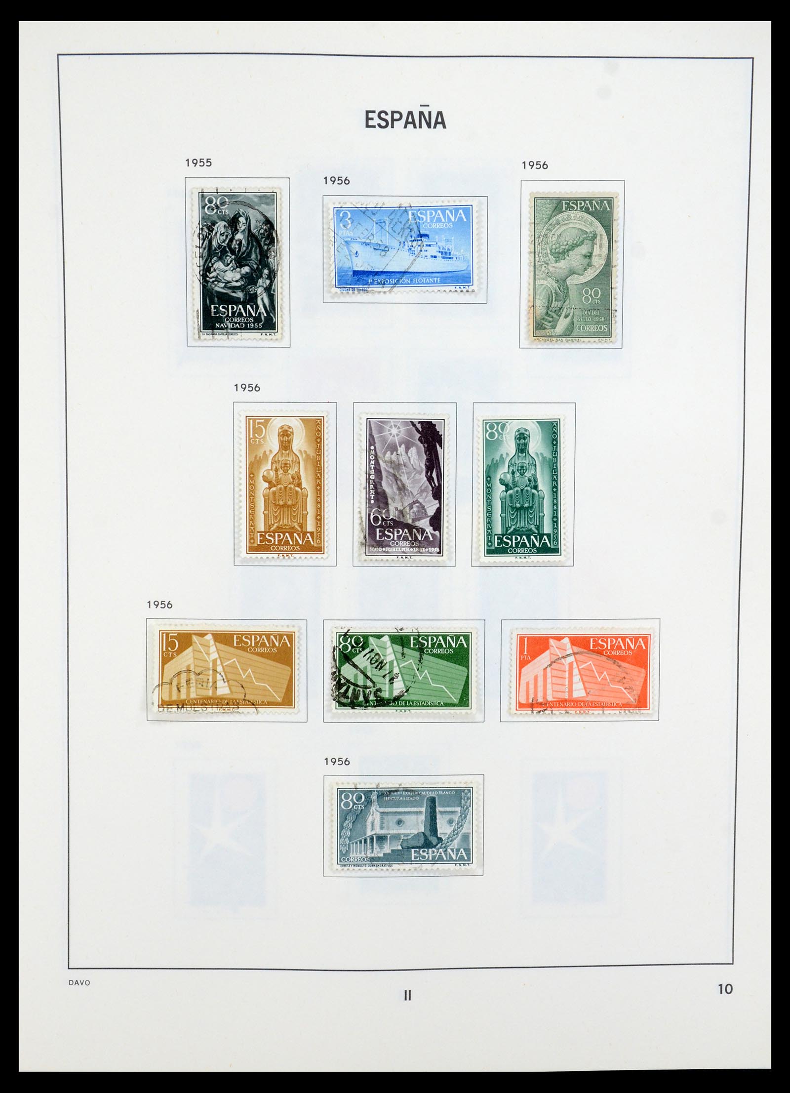 35289 010 - Stamp Collection 35289 Spain 1945-2021!!