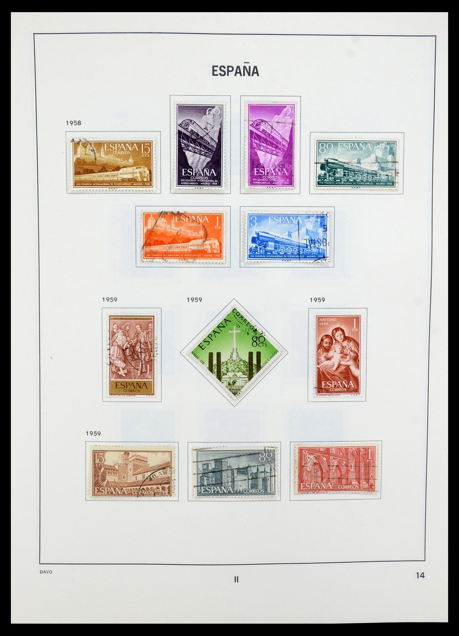 35289 014 - Stamp Collection 35289 Spain 1945-2021!!