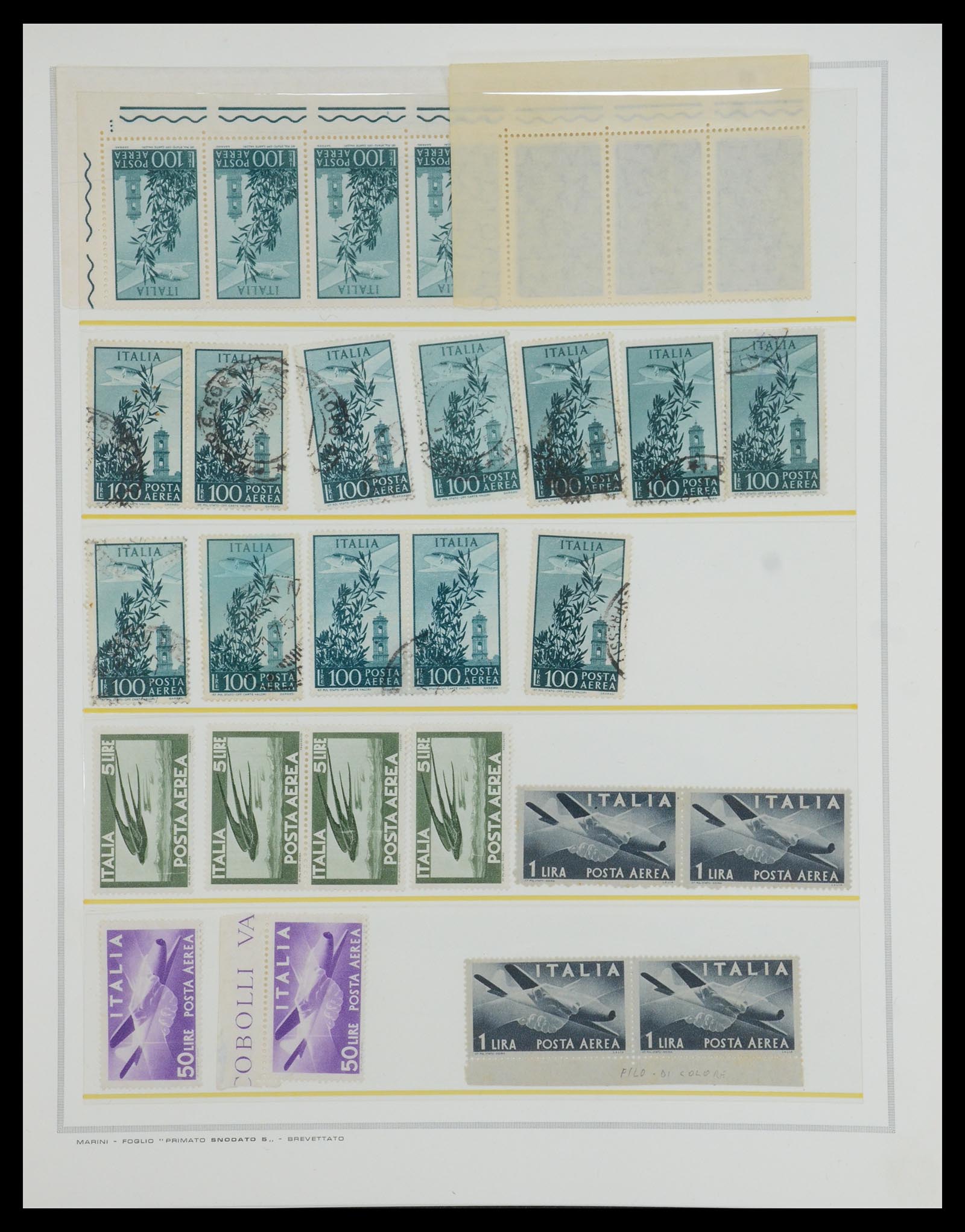 35295 025 - Postzegelverzameling 35295 Italië variëteiten 1862-1980.