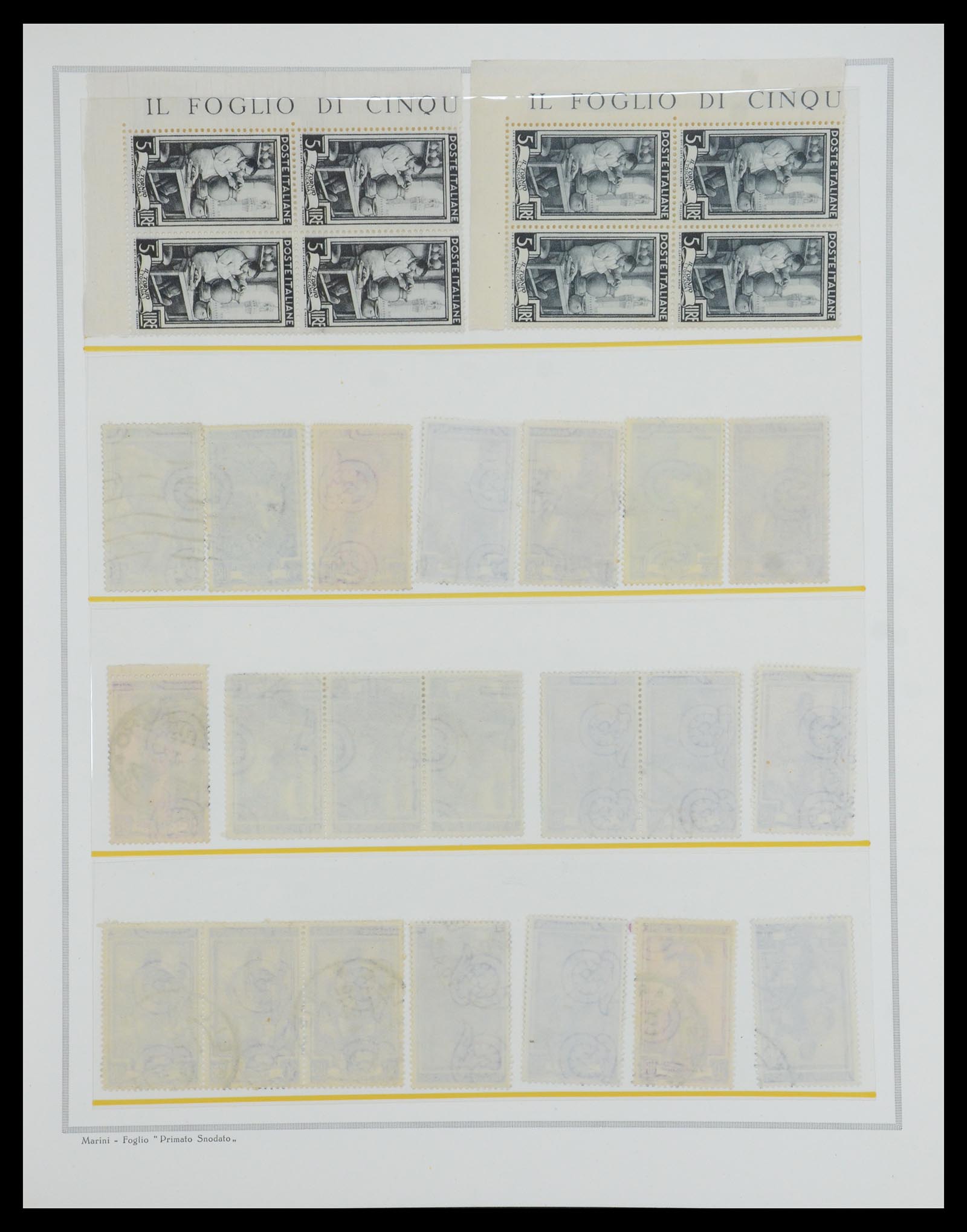 35295 026 - Postzegelverzameling 35295 Italië variëteiten 1862-1980.
