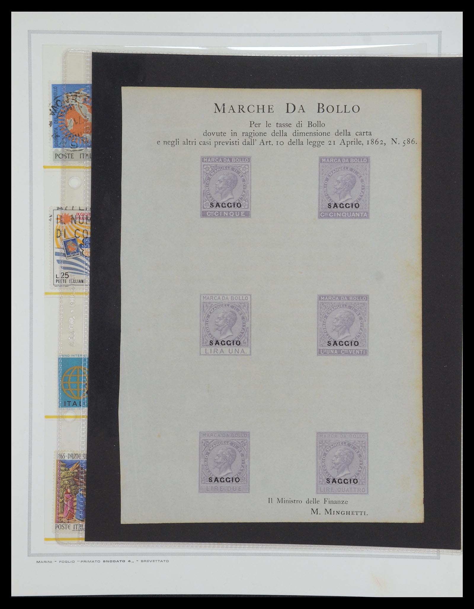 35295 032 - Postzegelverzameling 35295 Italië variëteiten 1862-1980.