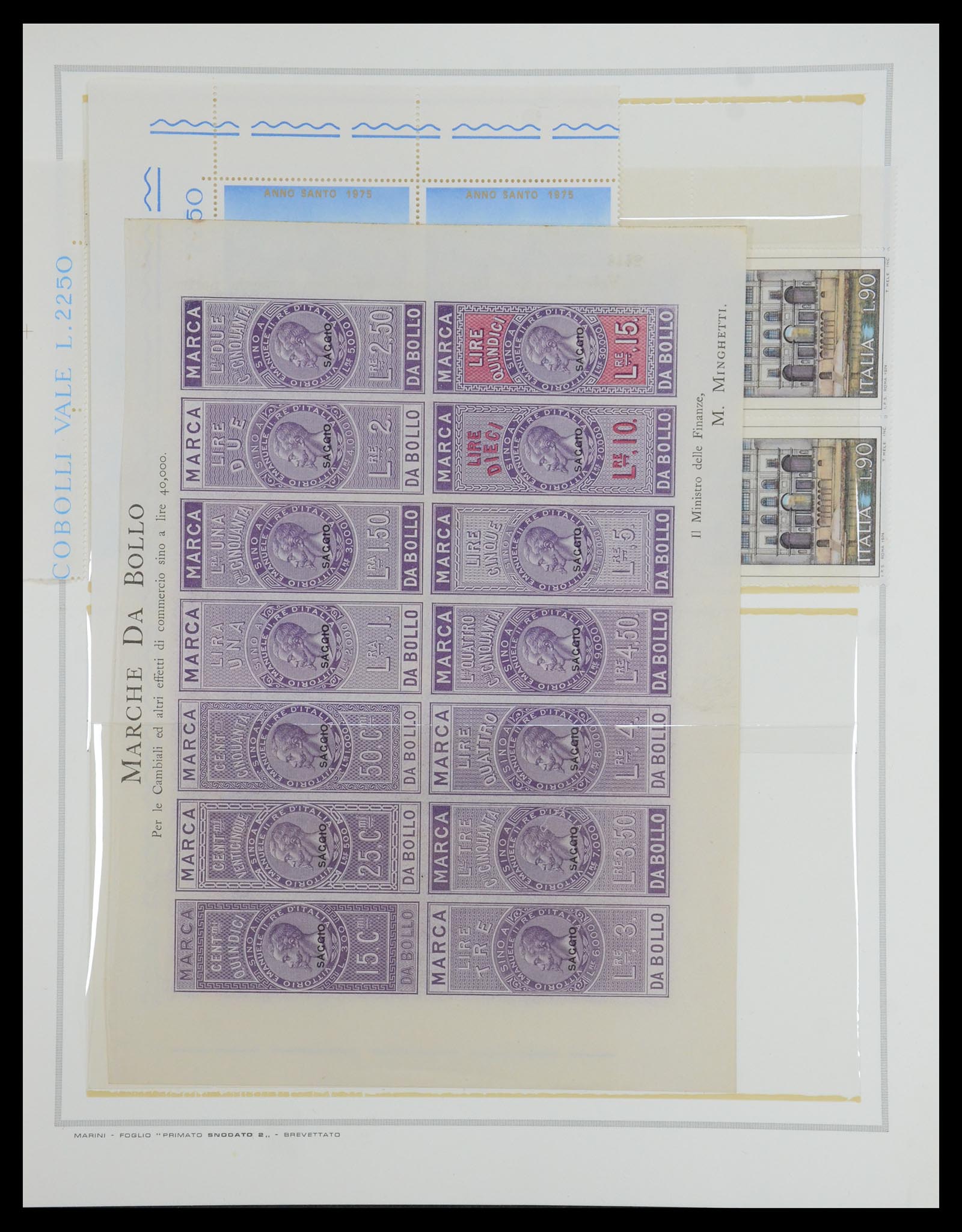 35295 035 - Postzegelverzameling 35295 Italië variëteiten 1862-1980.