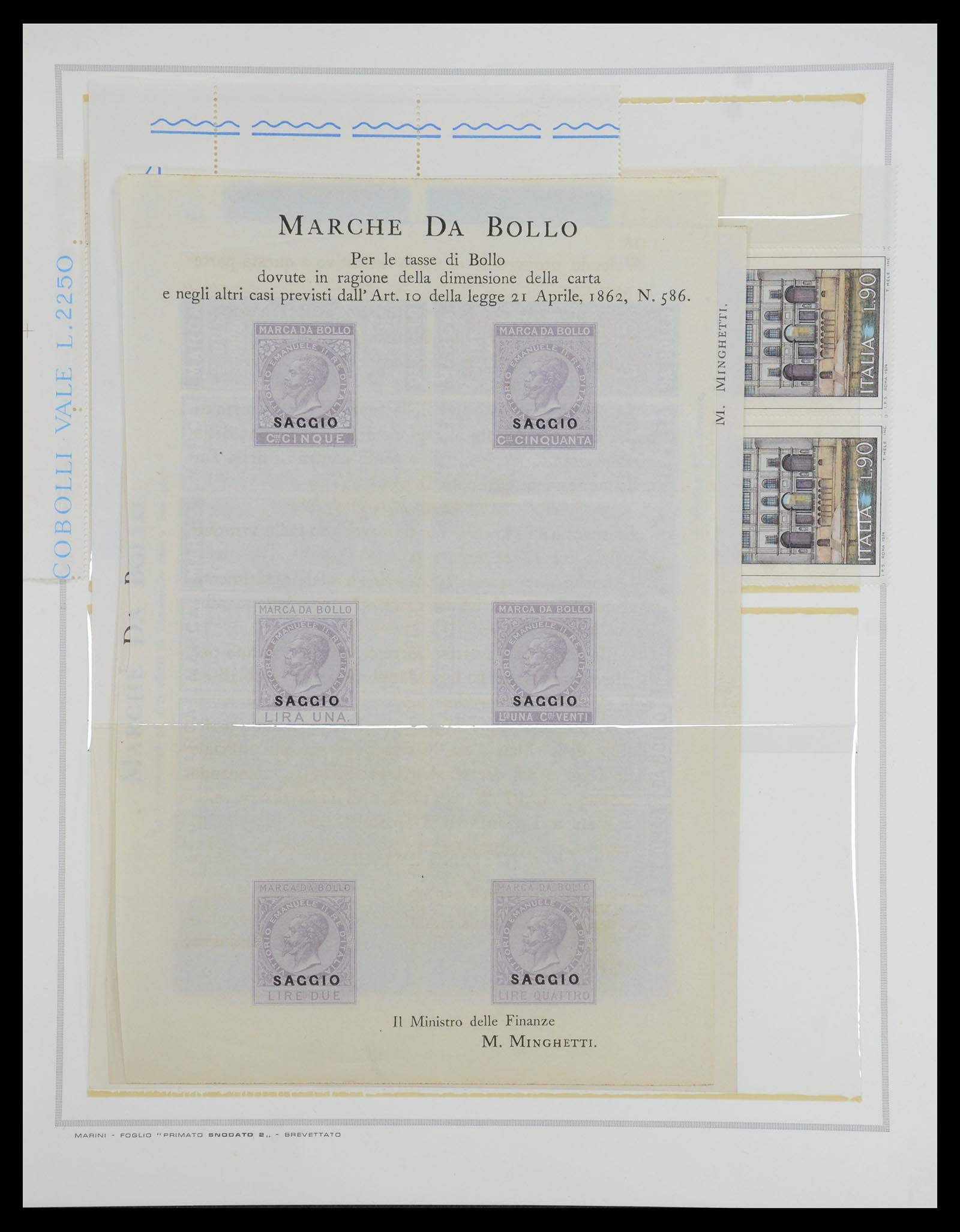 35295 036 - Postzegelverzameling 35295 Italië variëteiten 1862-1980.