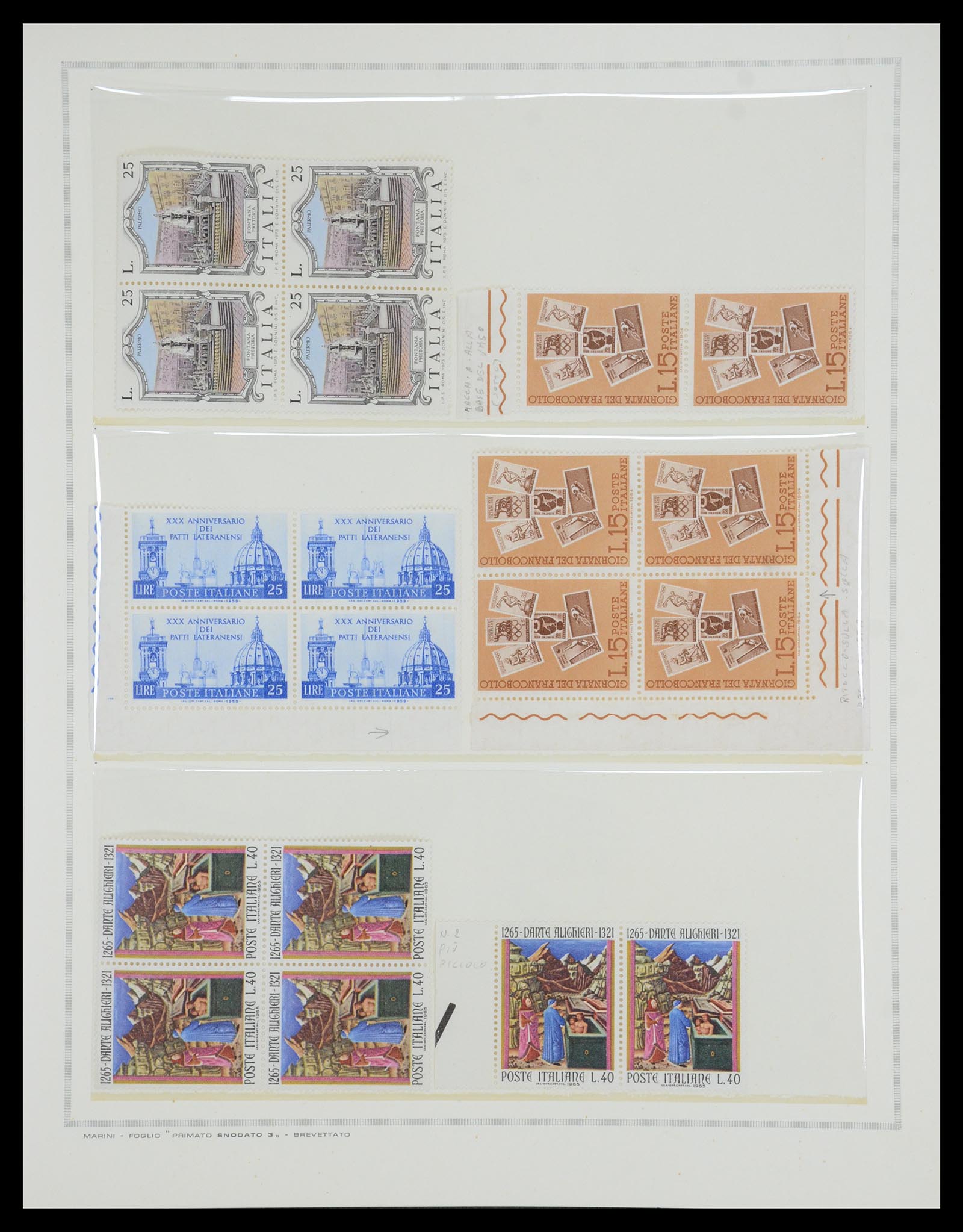35295 038 - Postzegelverzameling 35295 Italië variëteiten 1862-1980.