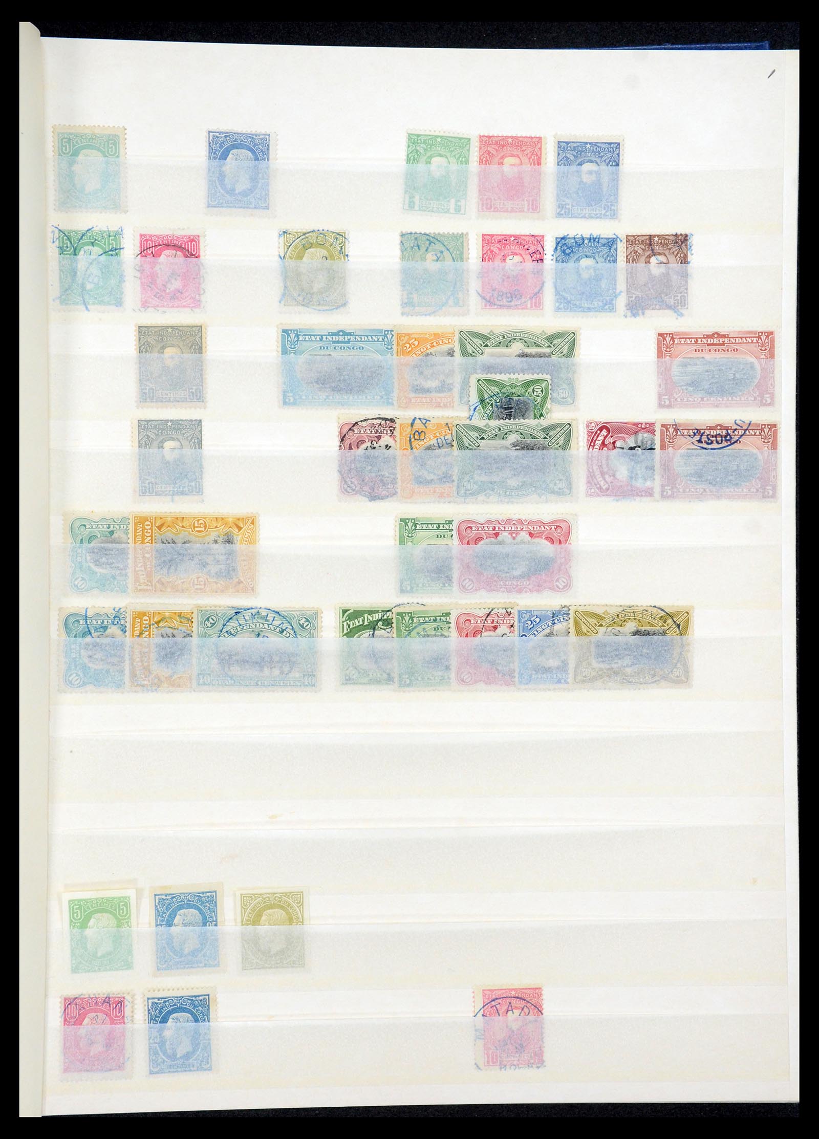 35307 001 - Stamp Collection 35307 Belgian Congo 1885-1971.