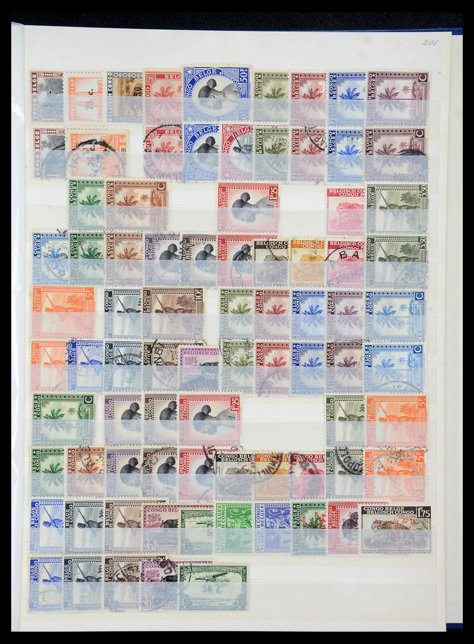 35307 007 - Stamp Collection 35307 Belgian Congo 1885-1971.