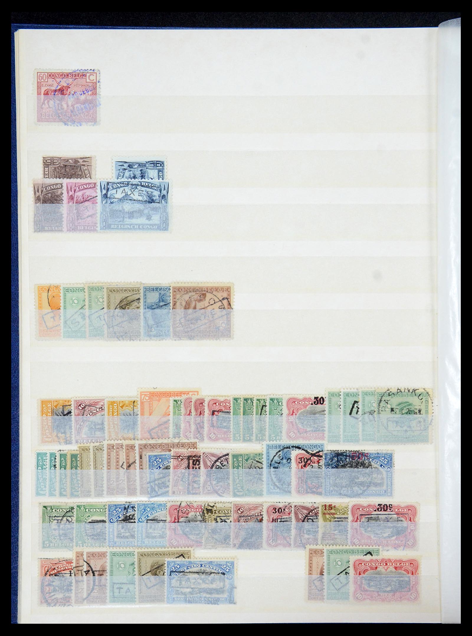 35307 013 - Stamp Collection 35307 Belgian Congo 1885-1971.