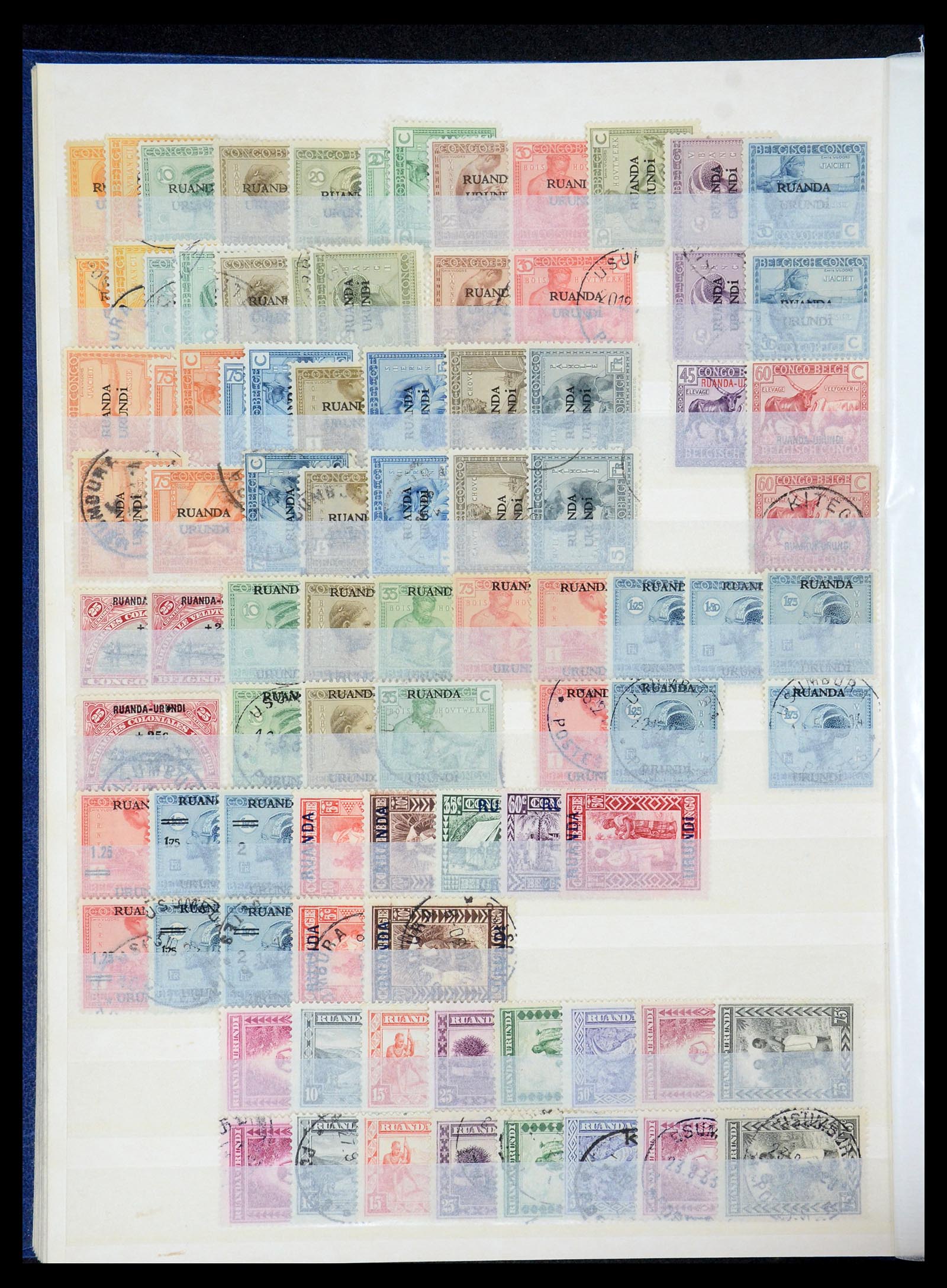 35307 017 - Stamp Collection 35307 Belgian Congo 1885-1971.