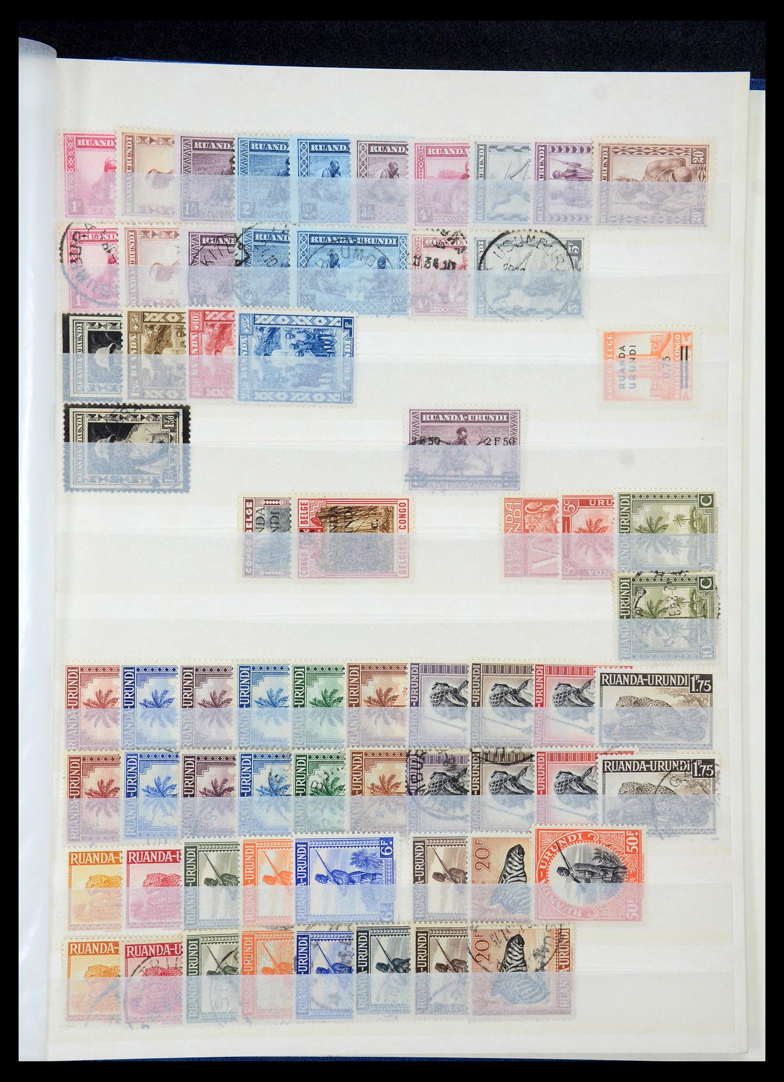 35307 018 - Stamp Collection 35307 Belgian Congo 1885-1971.