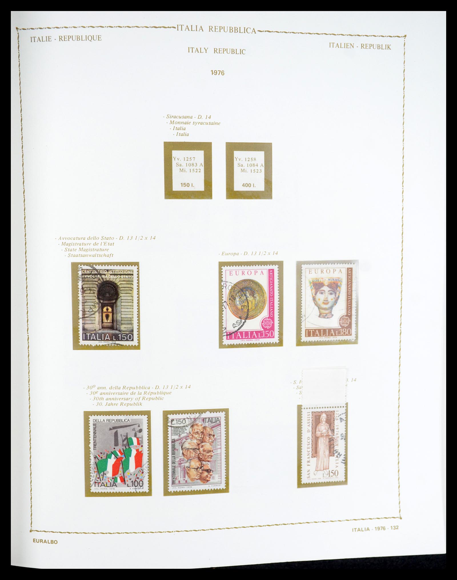 35325 163 - Postzegelverzameling 35325 Italië 1862-1980.