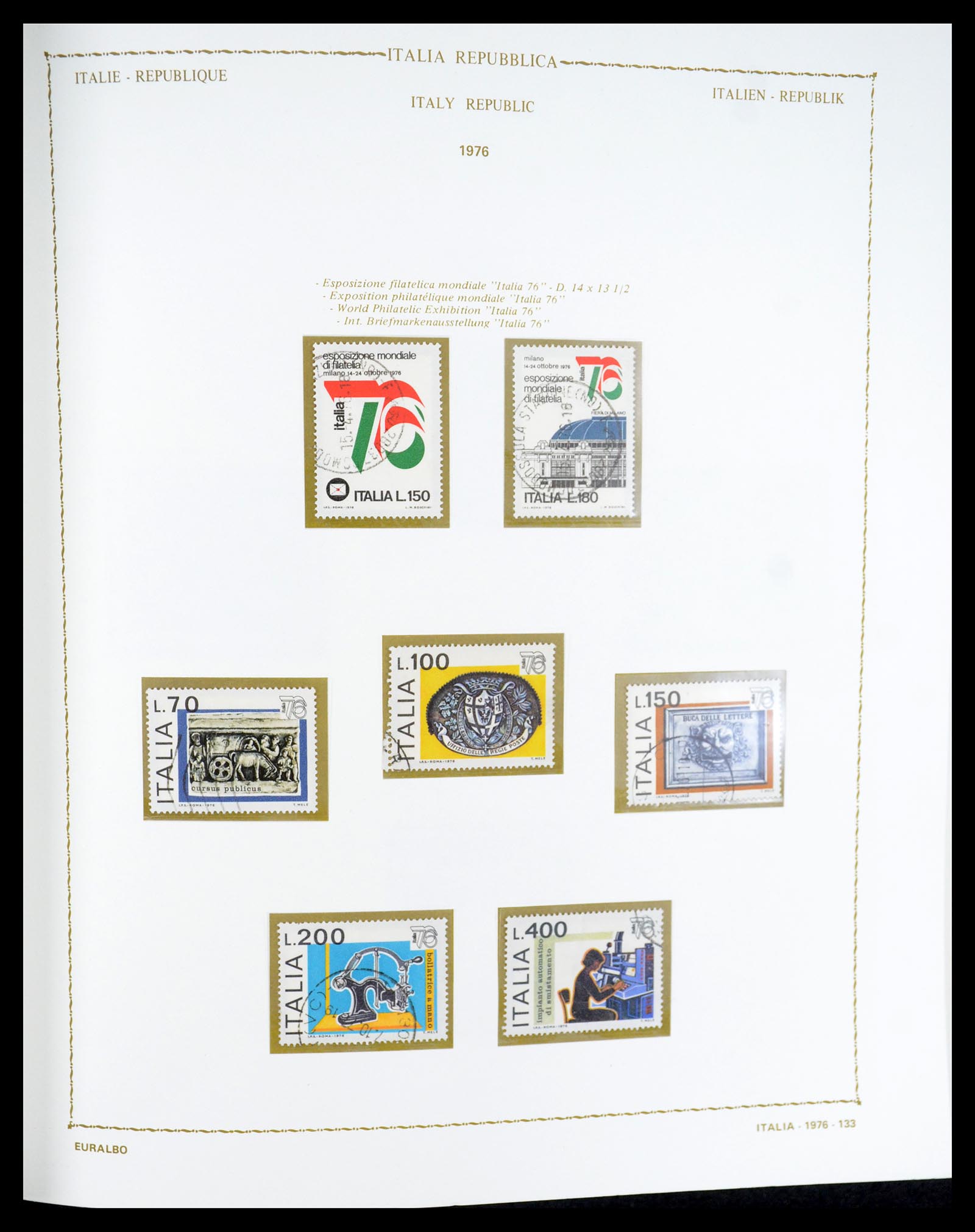 35325 164 - Postzegelverzameling 35325 Italië 1862-1980.