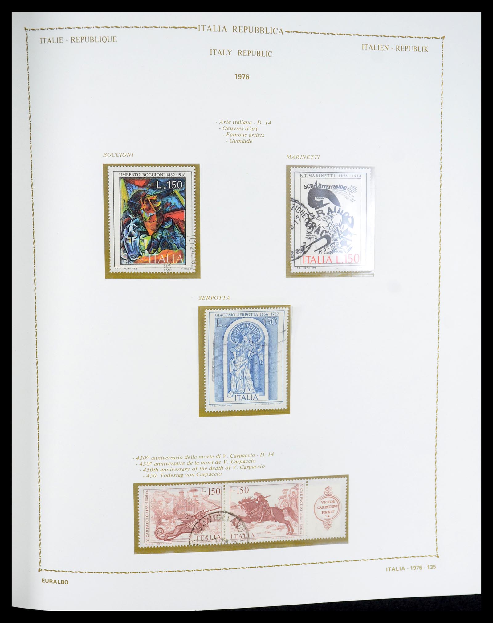 35325 166 - Postzegelverzameling 35325 Italië 1862-1980.