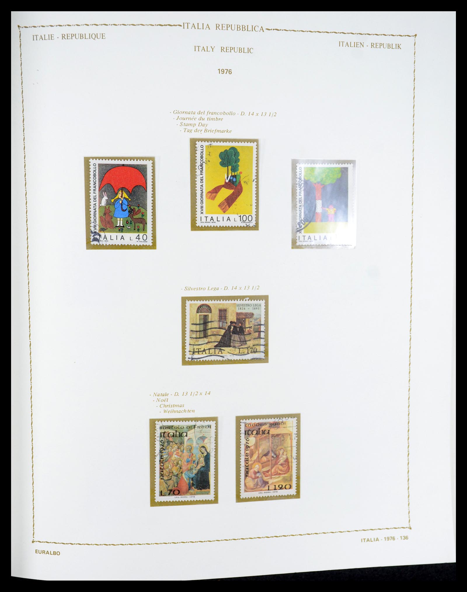 35325 167 - Postzegelverzameling 35325 Italië 1862-1980.