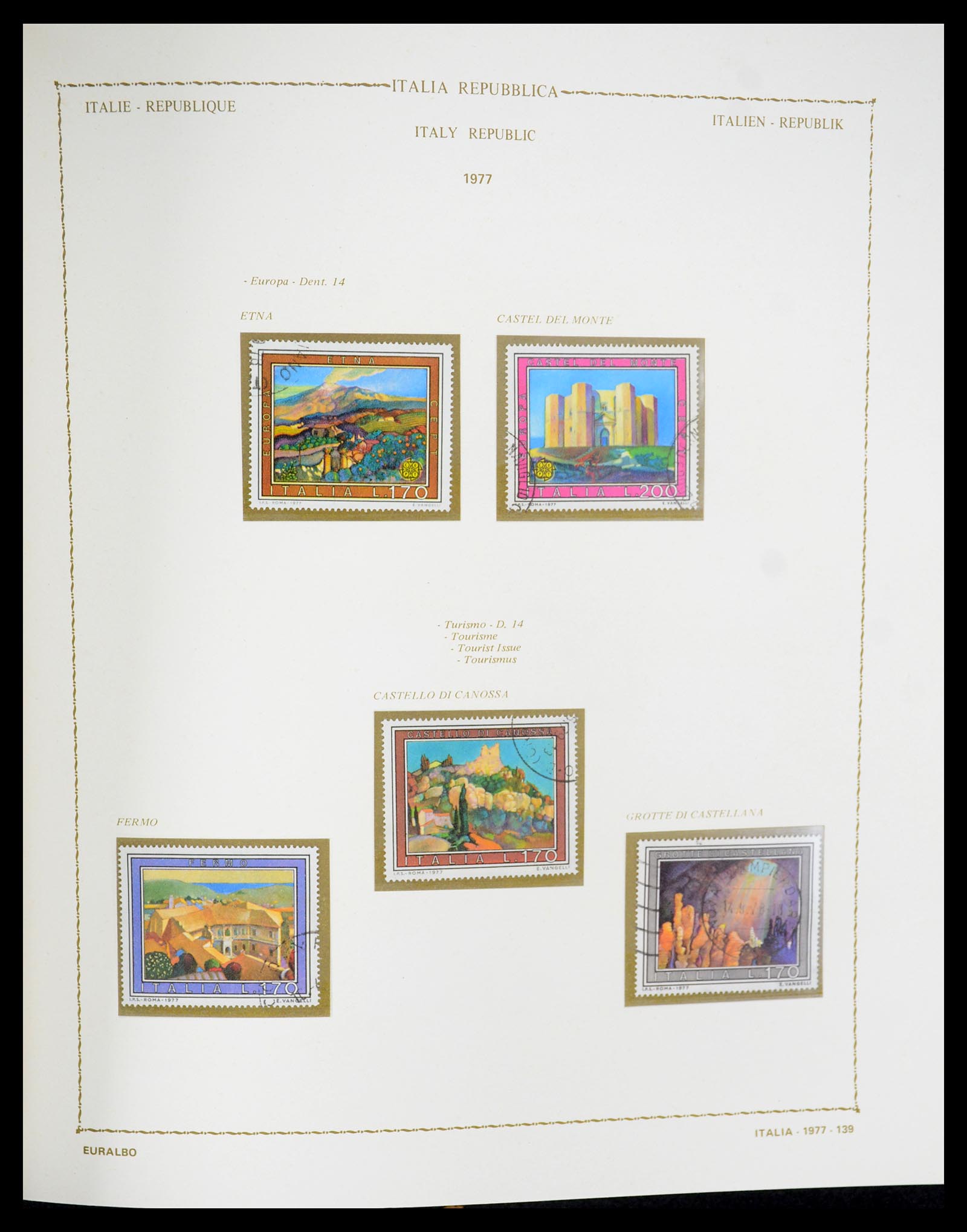 35325 170 - Postzegelverzameling 35325 Italië 1862-1980.